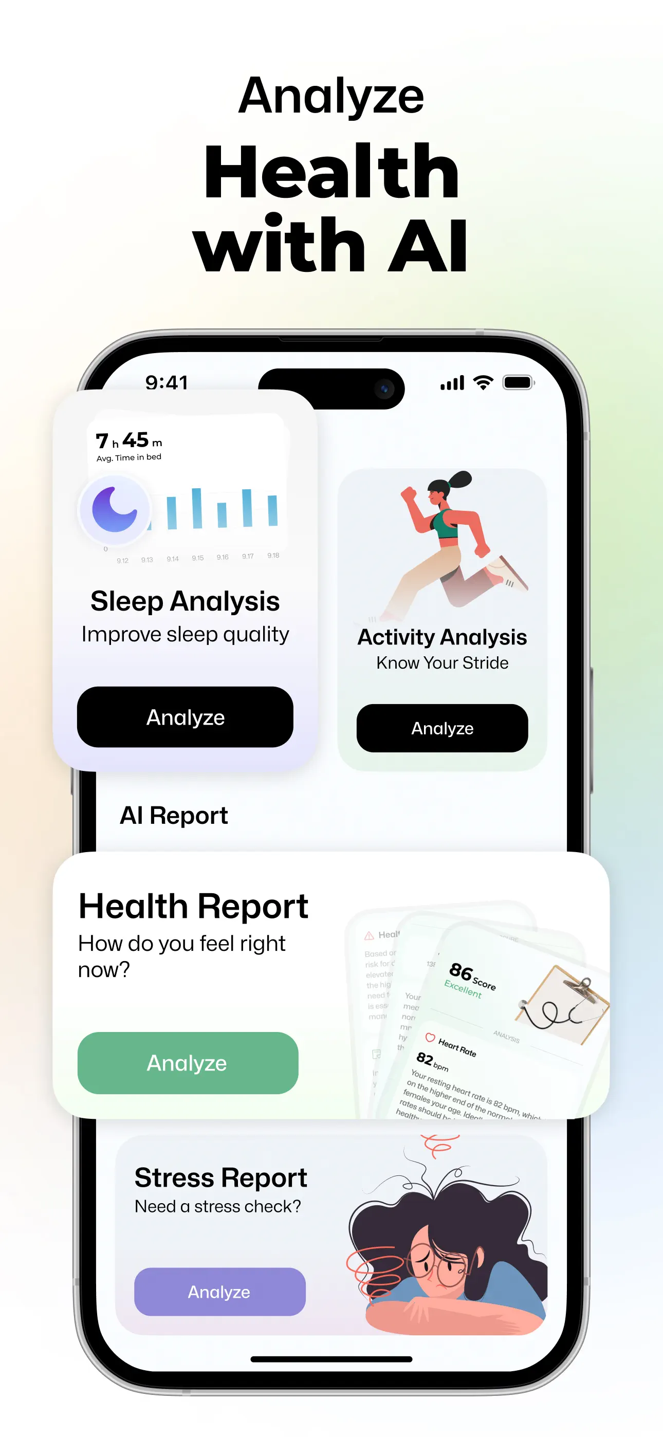 Wellance – AI Health & Balance App Store screenshot 4