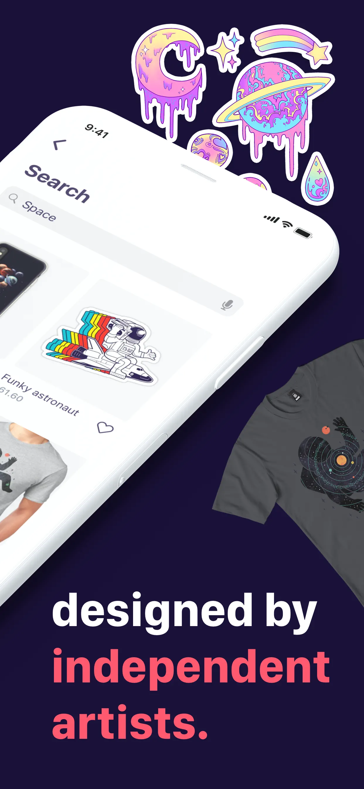 Redbubble - Shop original art App Store screenshot 2