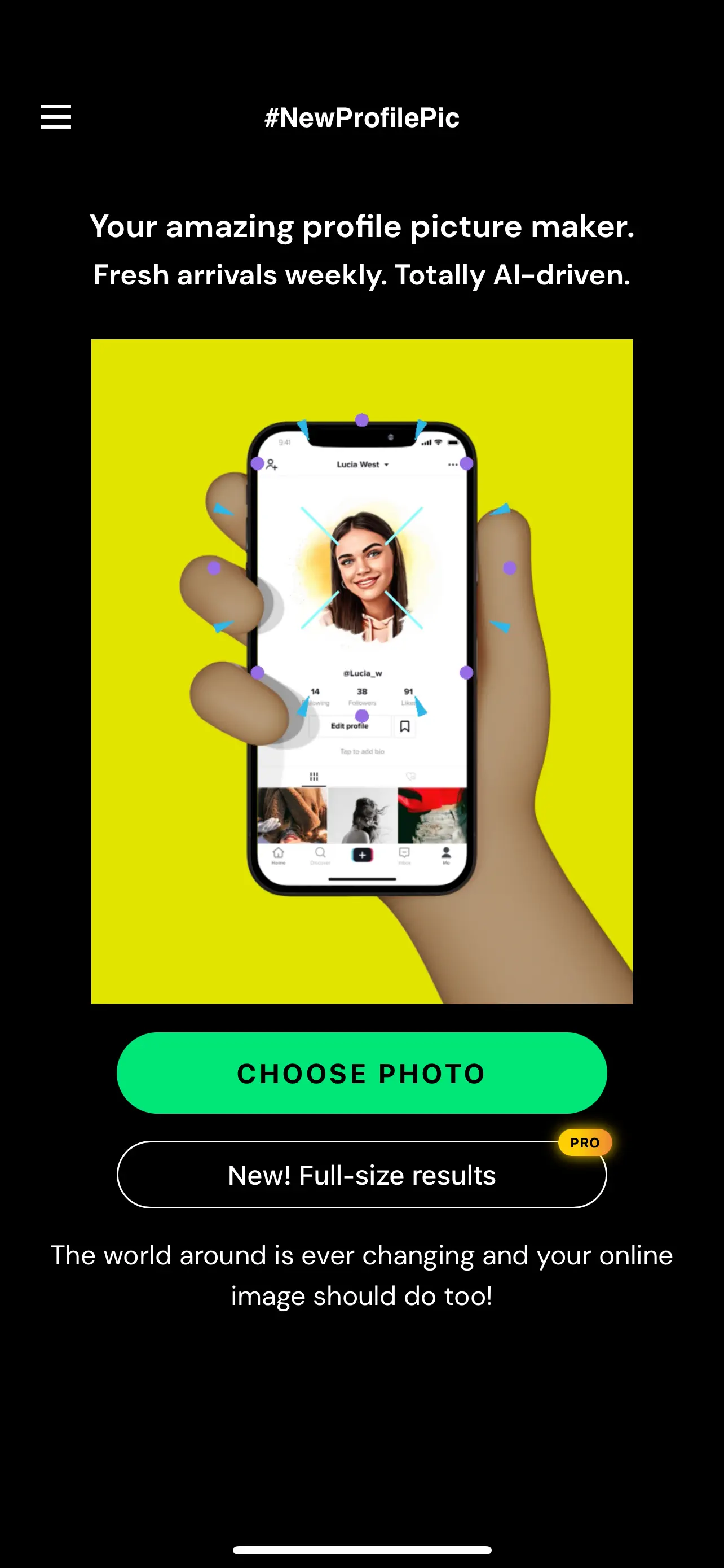 New Profile Pic Avatar Maker App Store screenshot 4