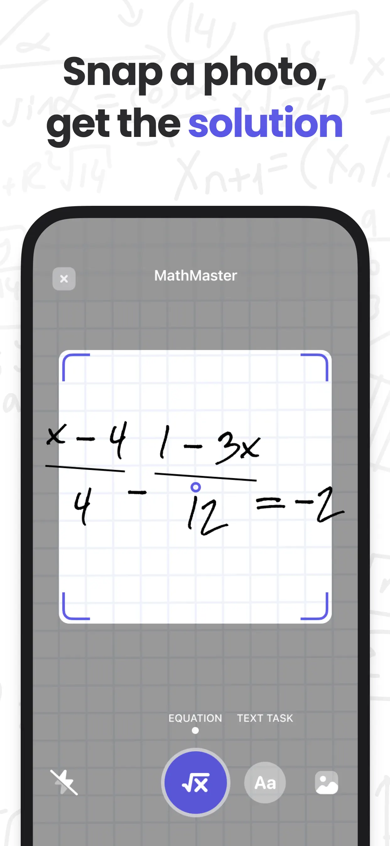 MathMaster: Math Solver & Help App Store screenshot 1