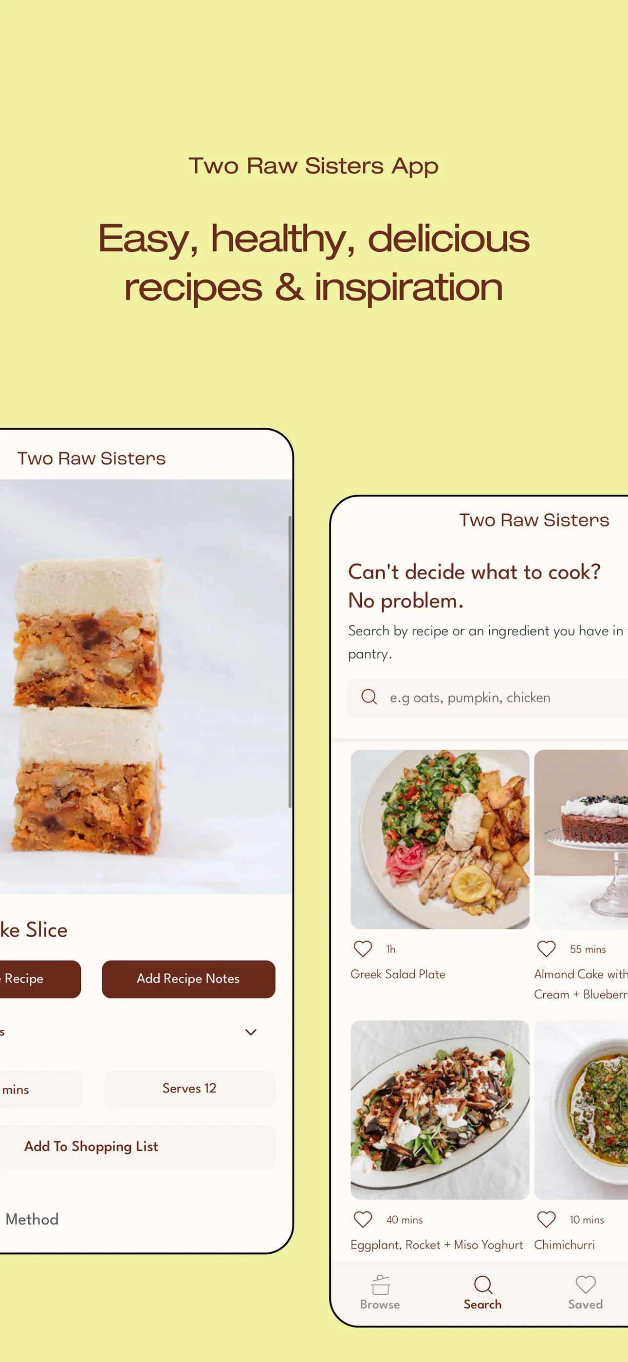 Two Raw Sisters Recipes App Store screenshot 4