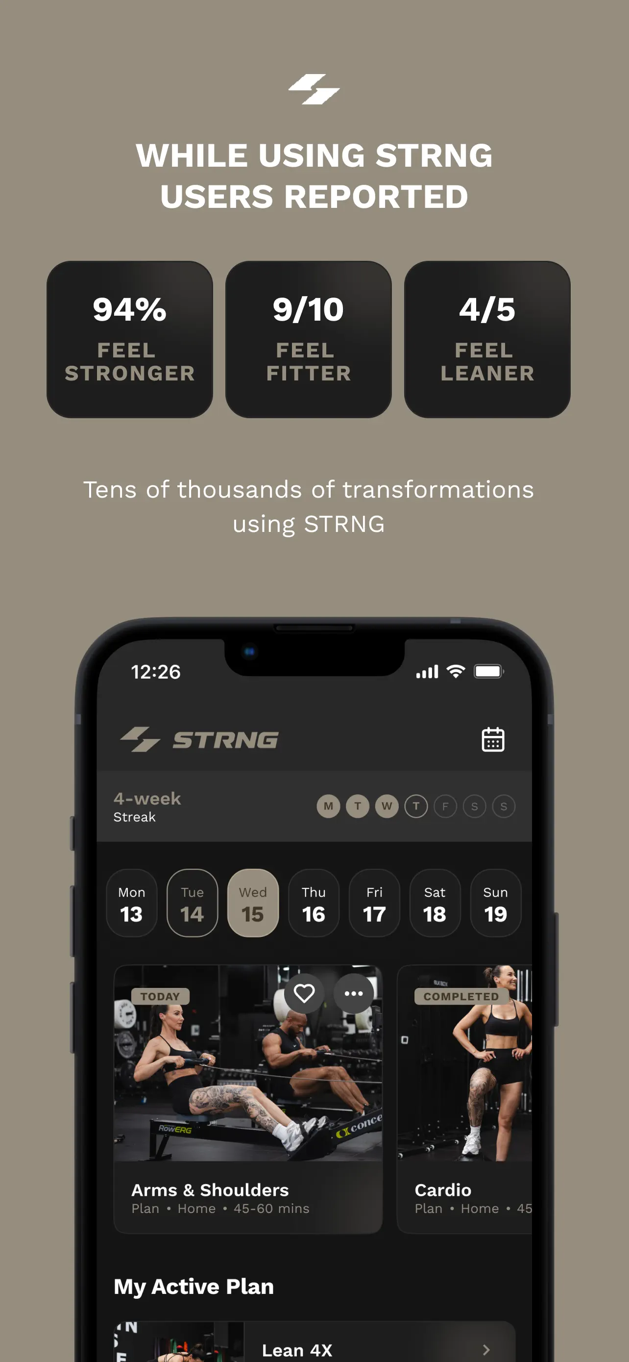 STRNG App Store screenshot 2