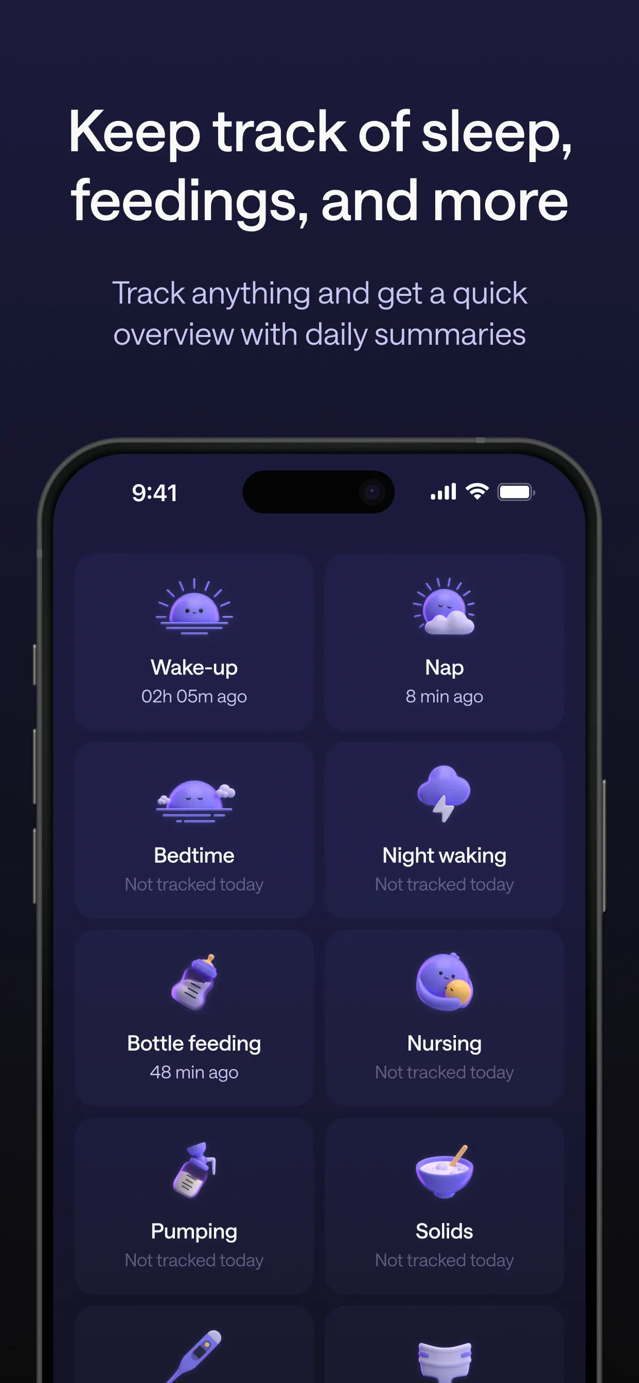 Napper: Baby Sleep Tracker App Store screenshot 4