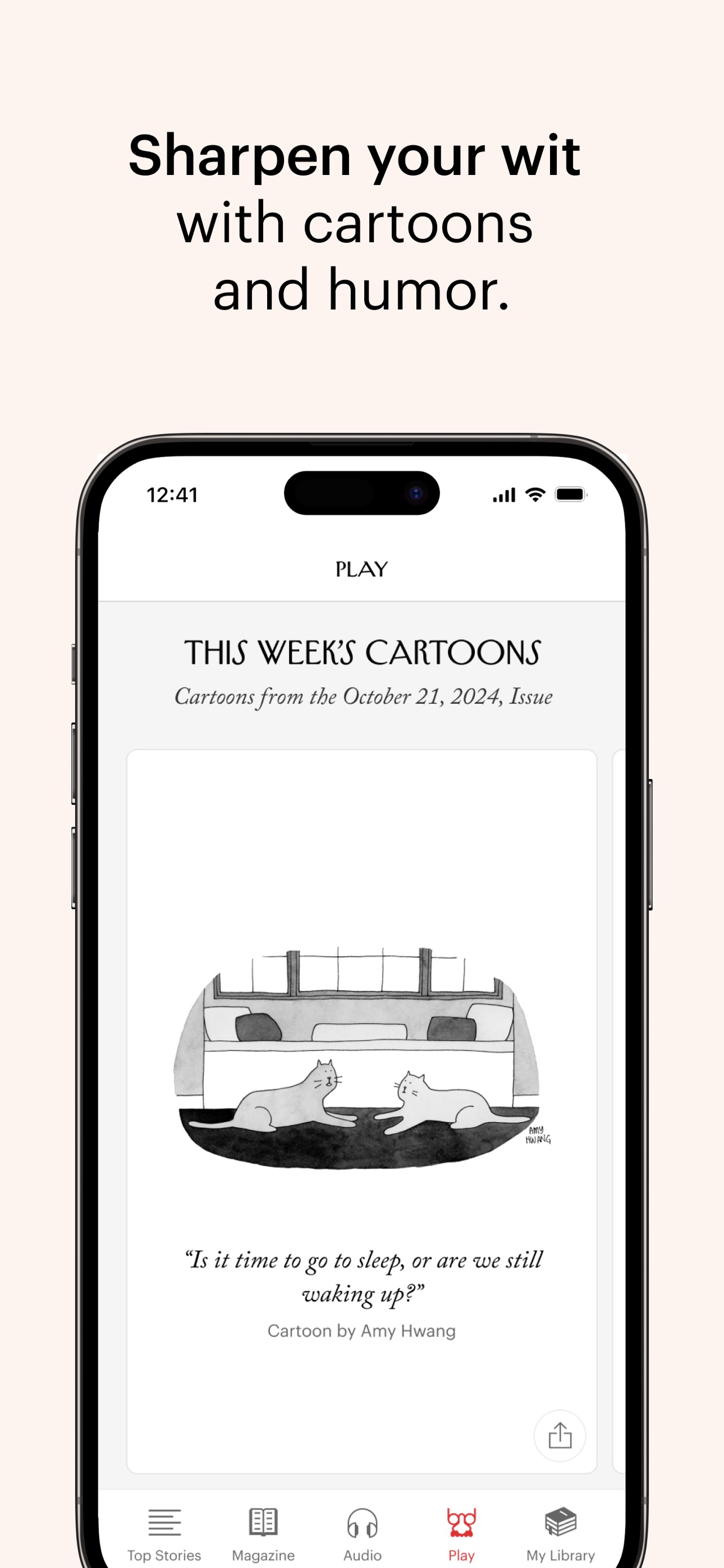The New Yorker App Store screenshot 1