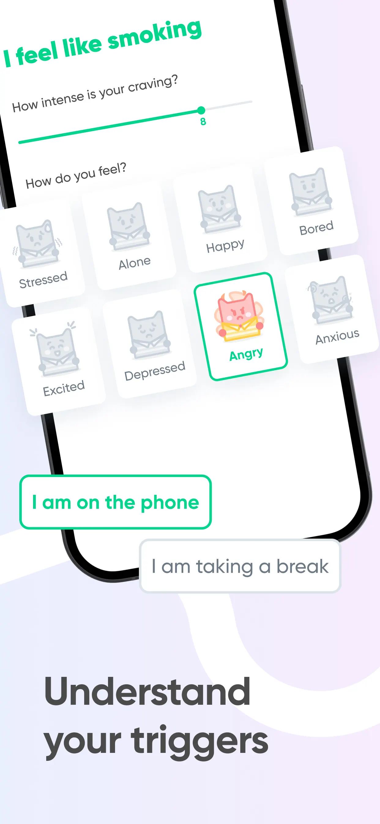 Quit smoking for good - Kwit App Store screenshot 4