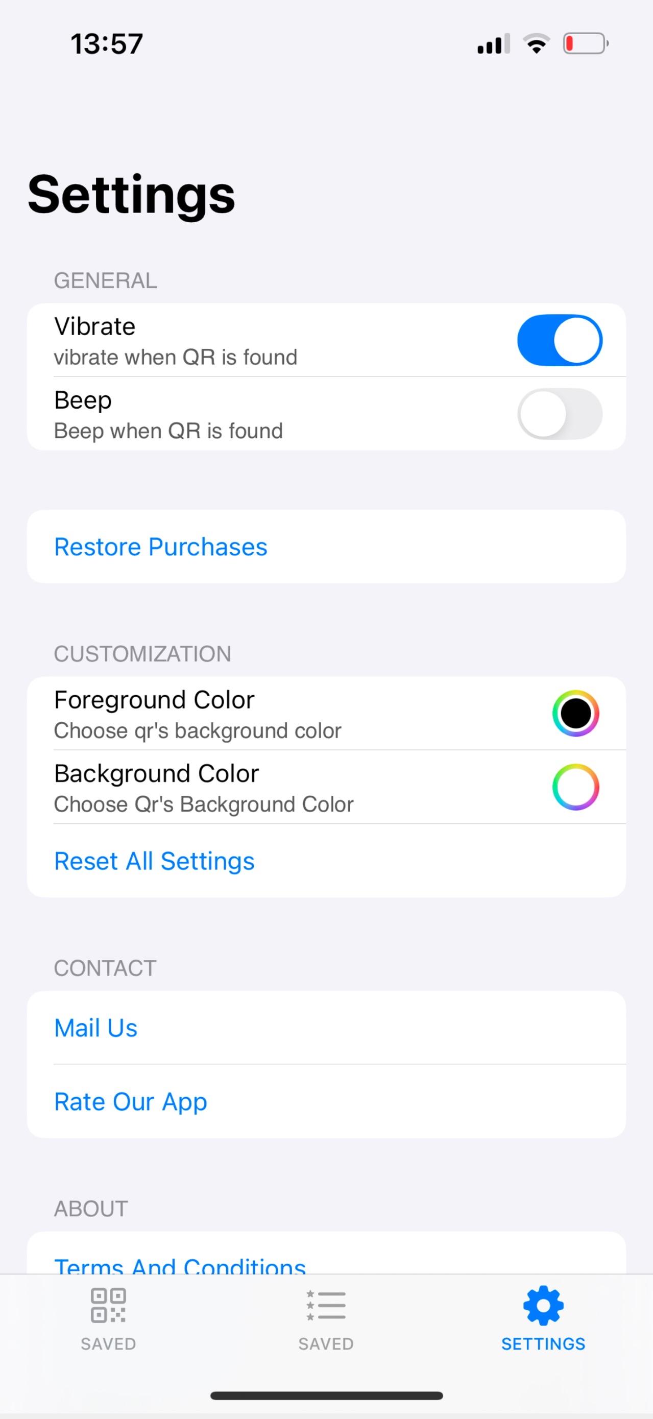 QR Code Master: Scan & Maker App Store screenshot 1
