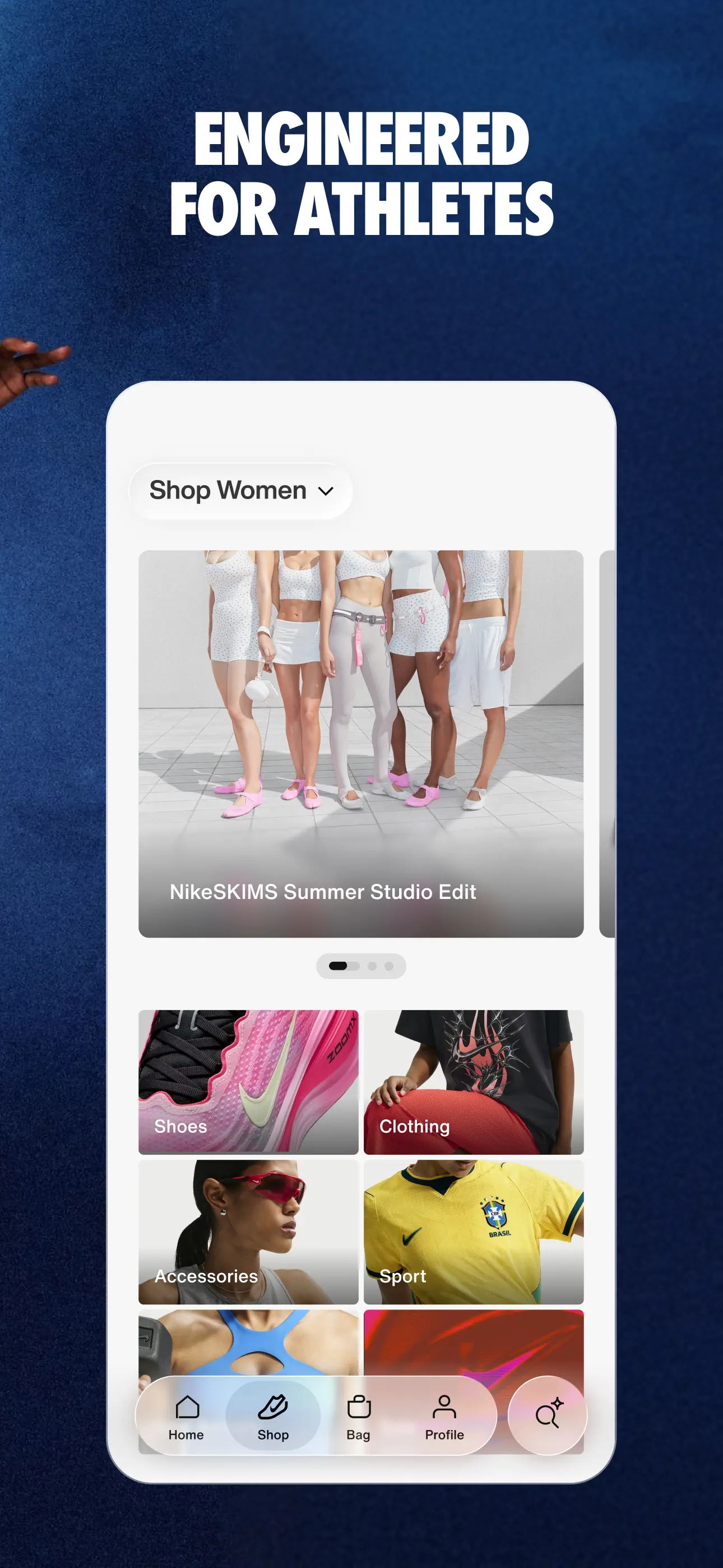 Nike: Engineered for Athletes App Store screenshot 3