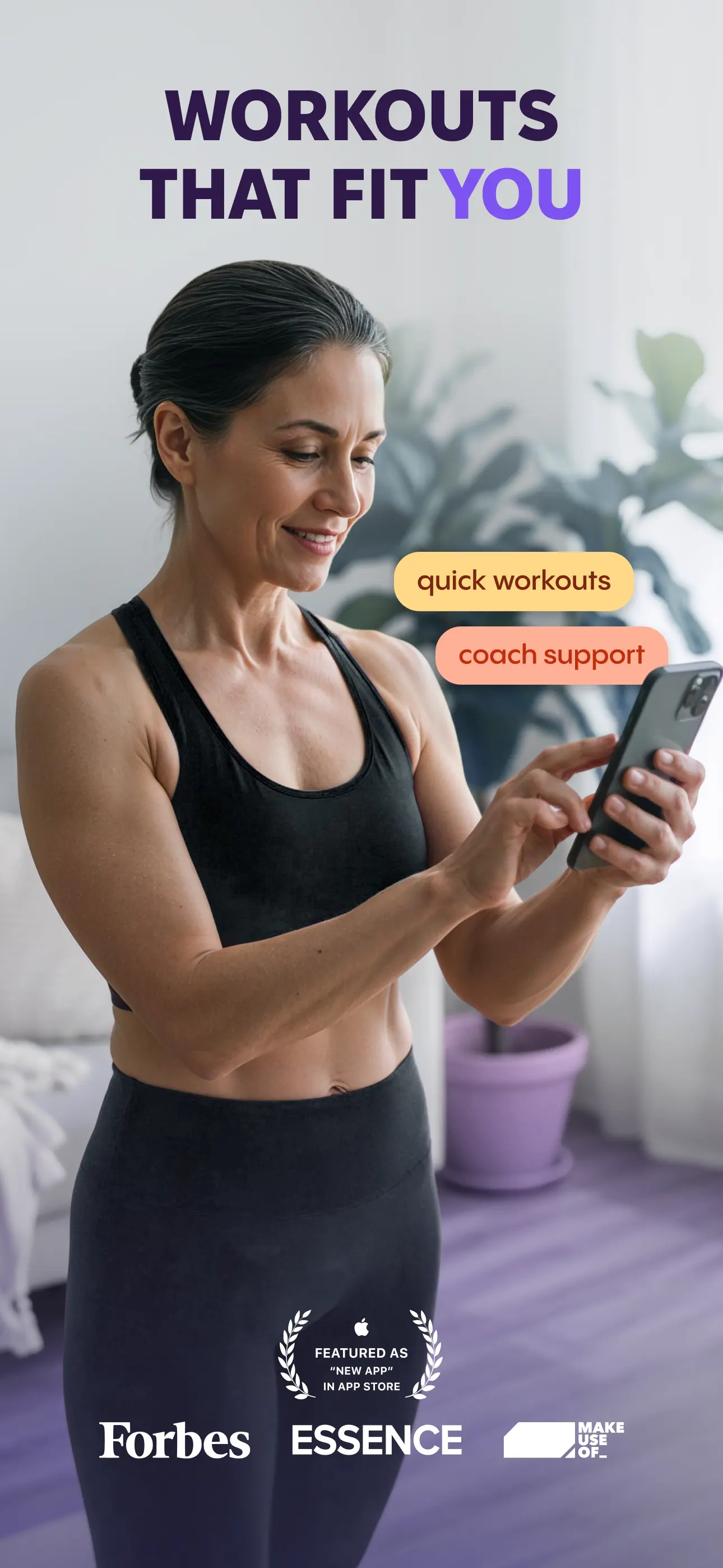HARNA: Workout & Fitness App Store screenshot 1