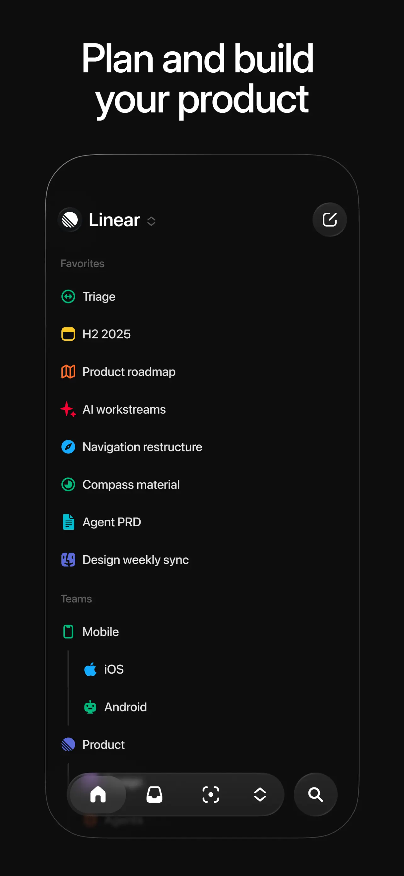 Linear Mobile App Store screenshot 1