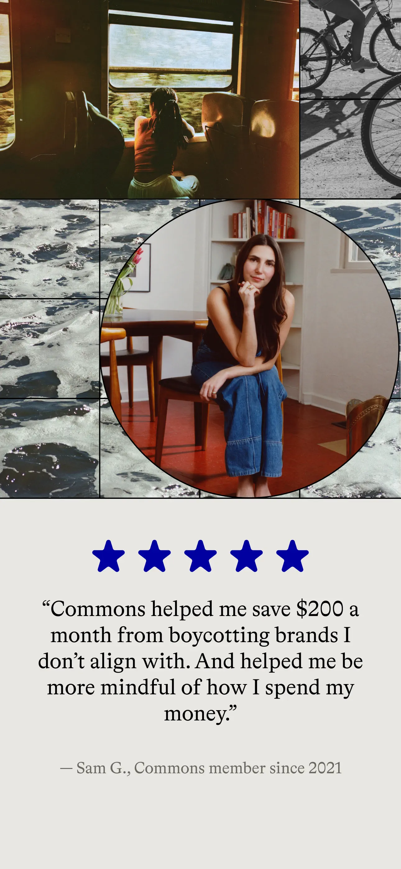 Commons: Make Your Money Count App Store screenshot 1