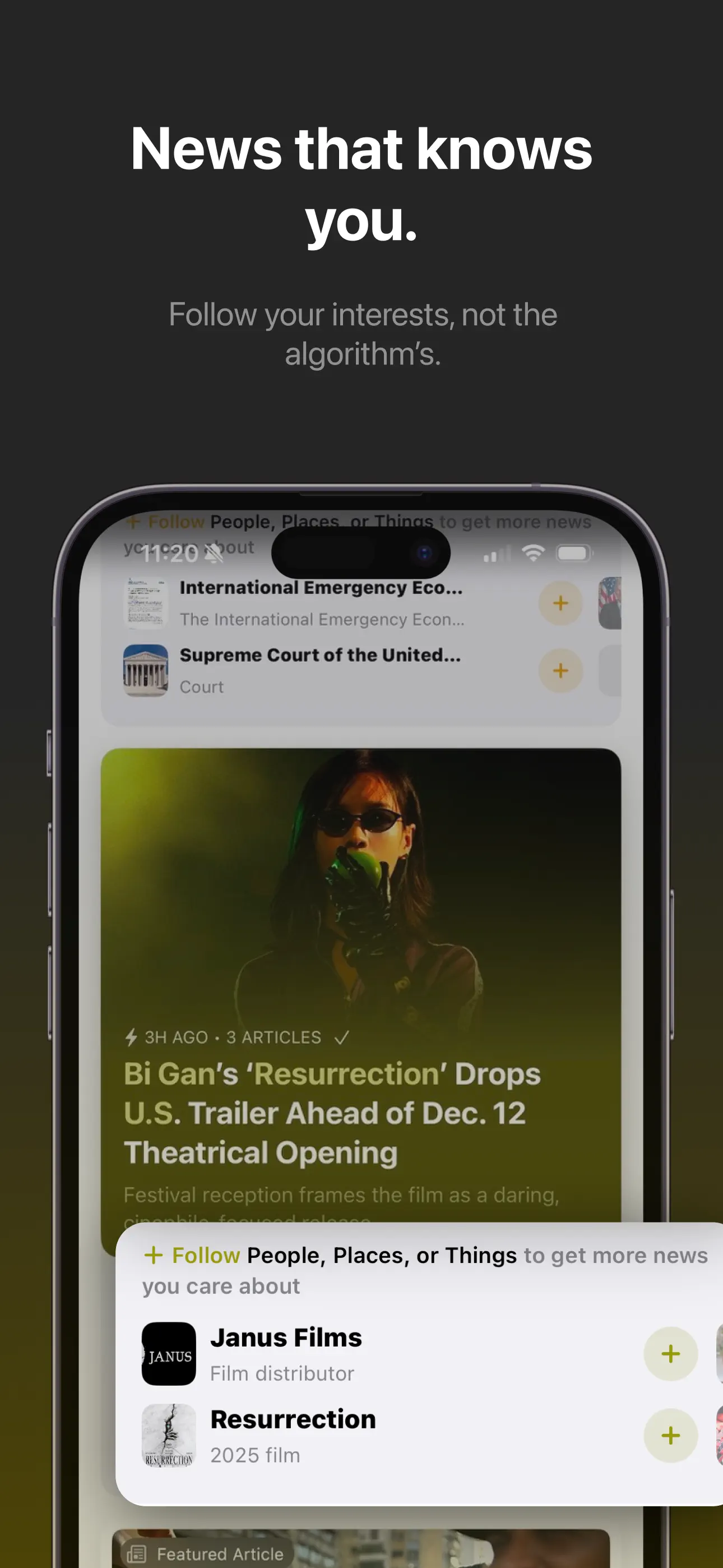 Particle: Personalized News App Store screenshot 4