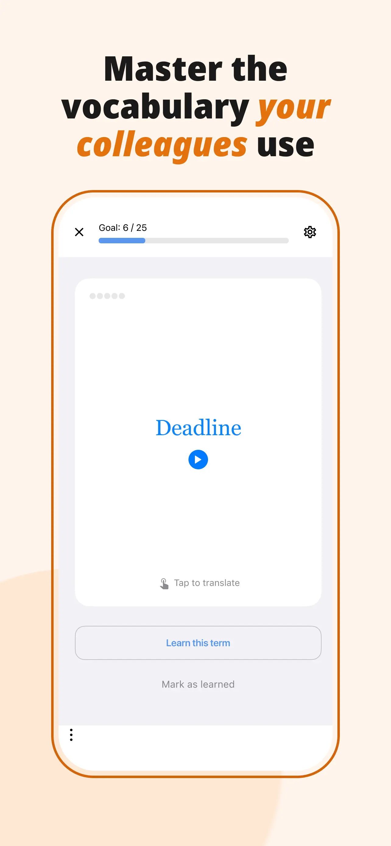 PeakTalk: Job-specific English App Store screenshot 4