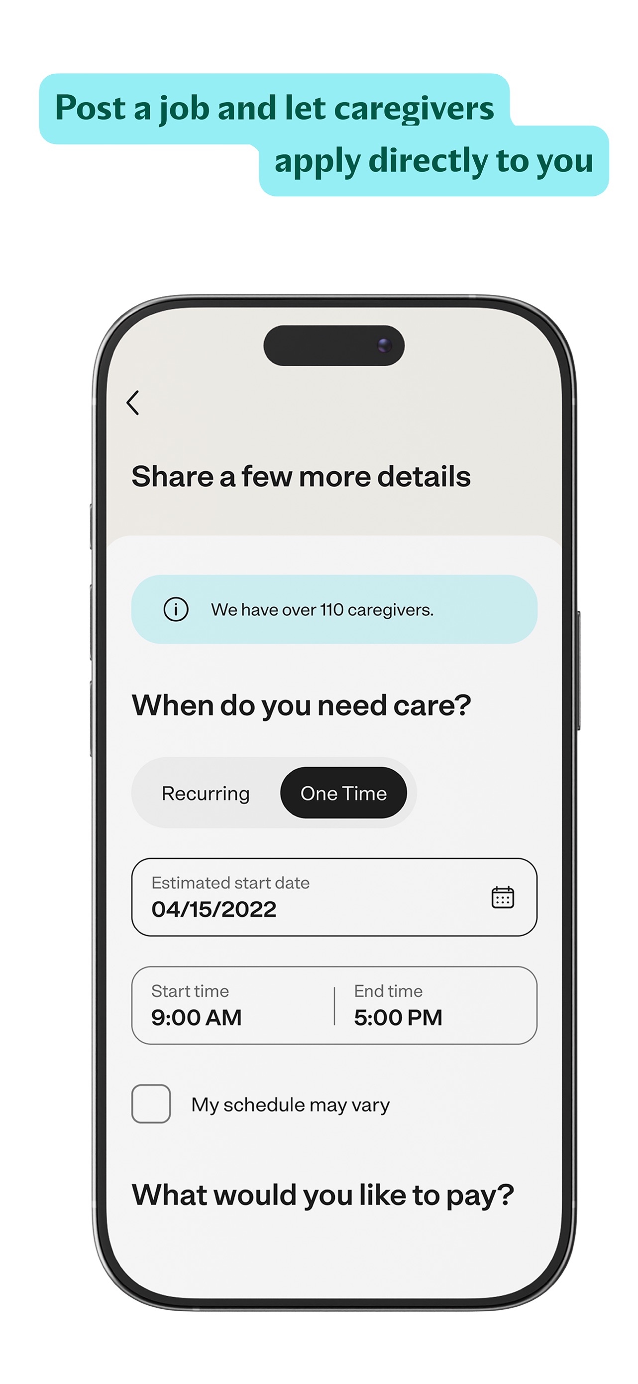 Care.com: Hire Caregivers App Store screenshot 2