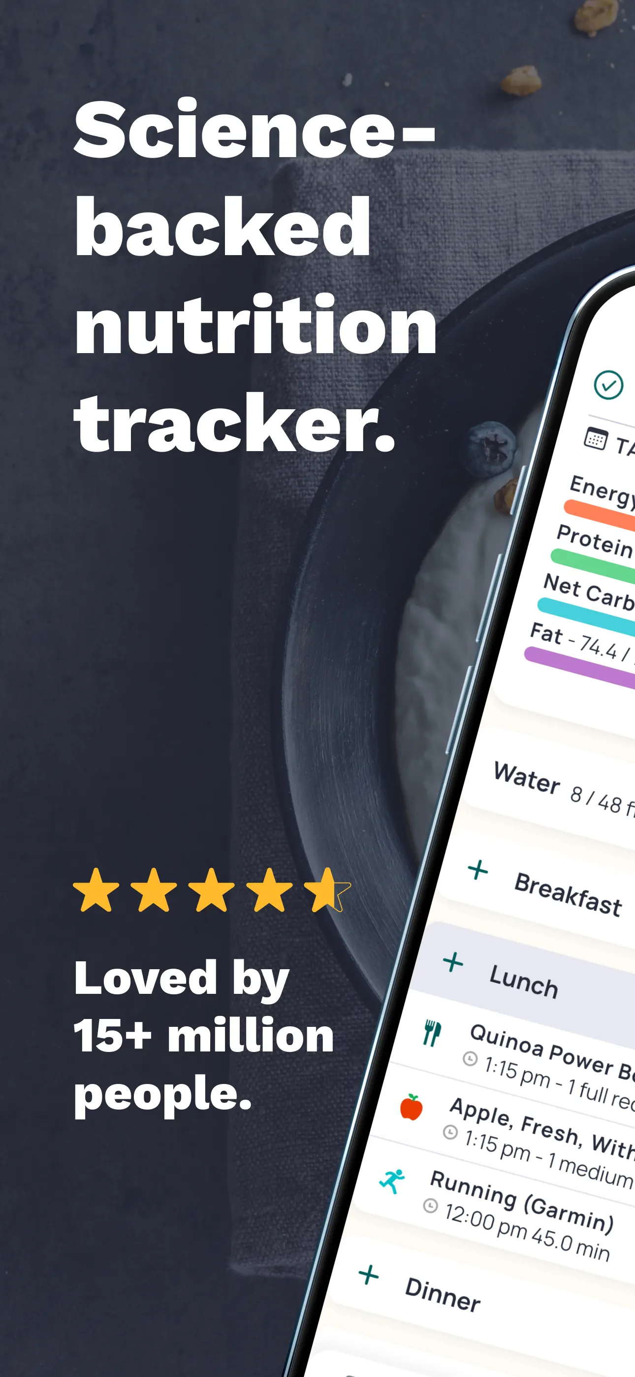 Cronometer: Calorie Counter App Store screenshot 1