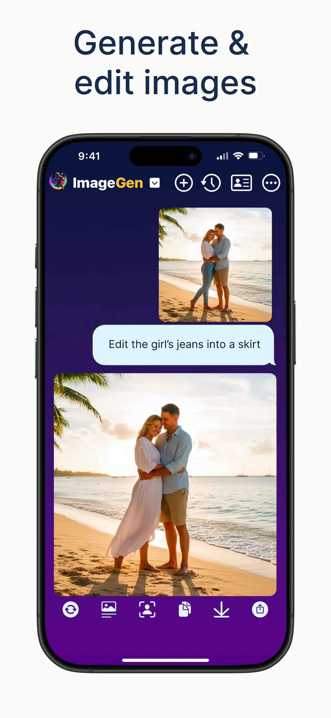 AI Assistant: Images & Writing App Store screenshot 3