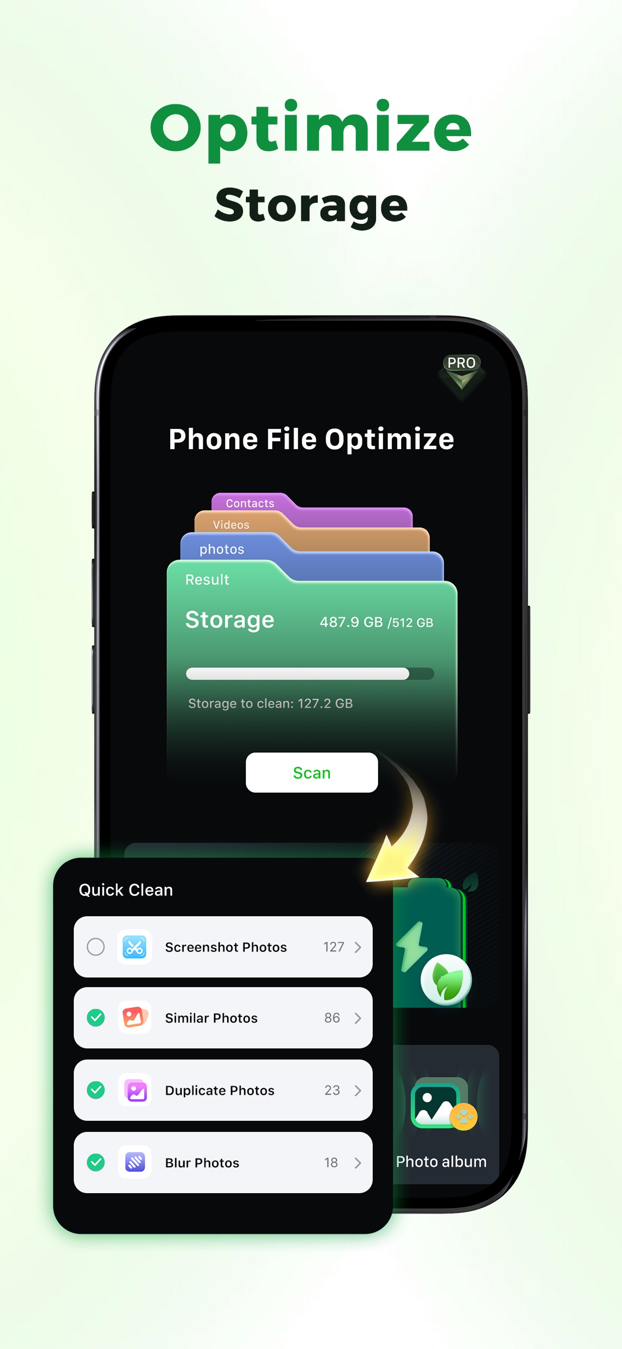 Device Care: Storage & Battery App Store screenshot 3