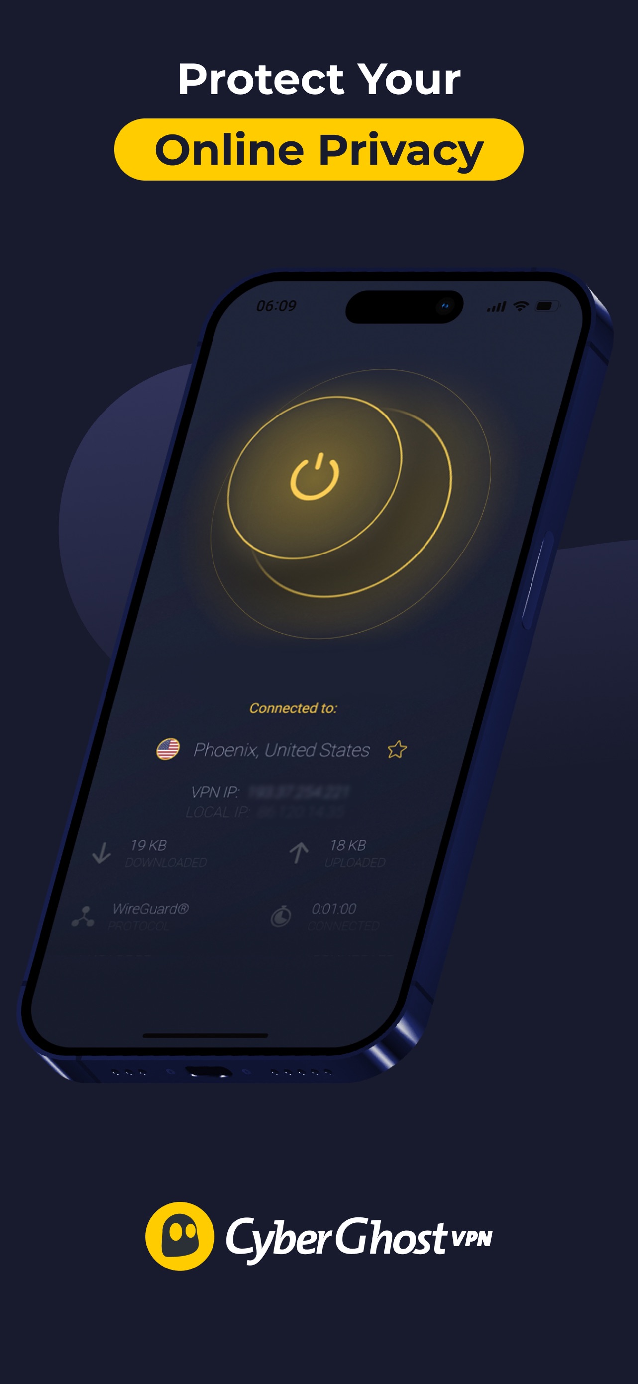 CyberGhost: Safe & Private VPN App Store screenshot 2