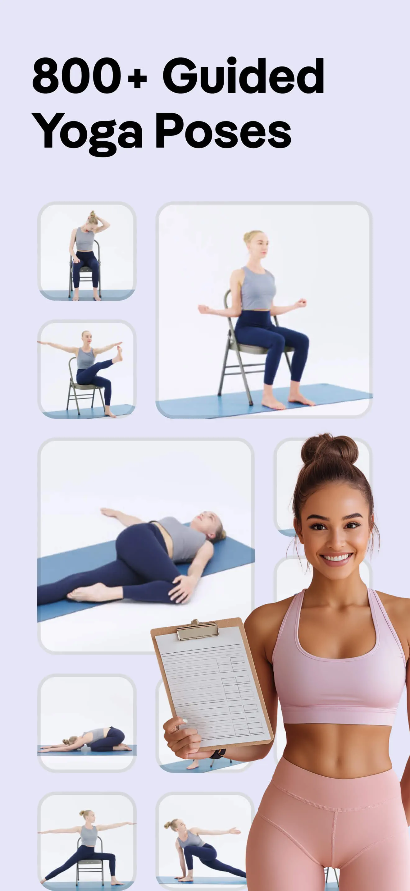 Yoga for Beginners, Pilates+ App Store screenshot 4