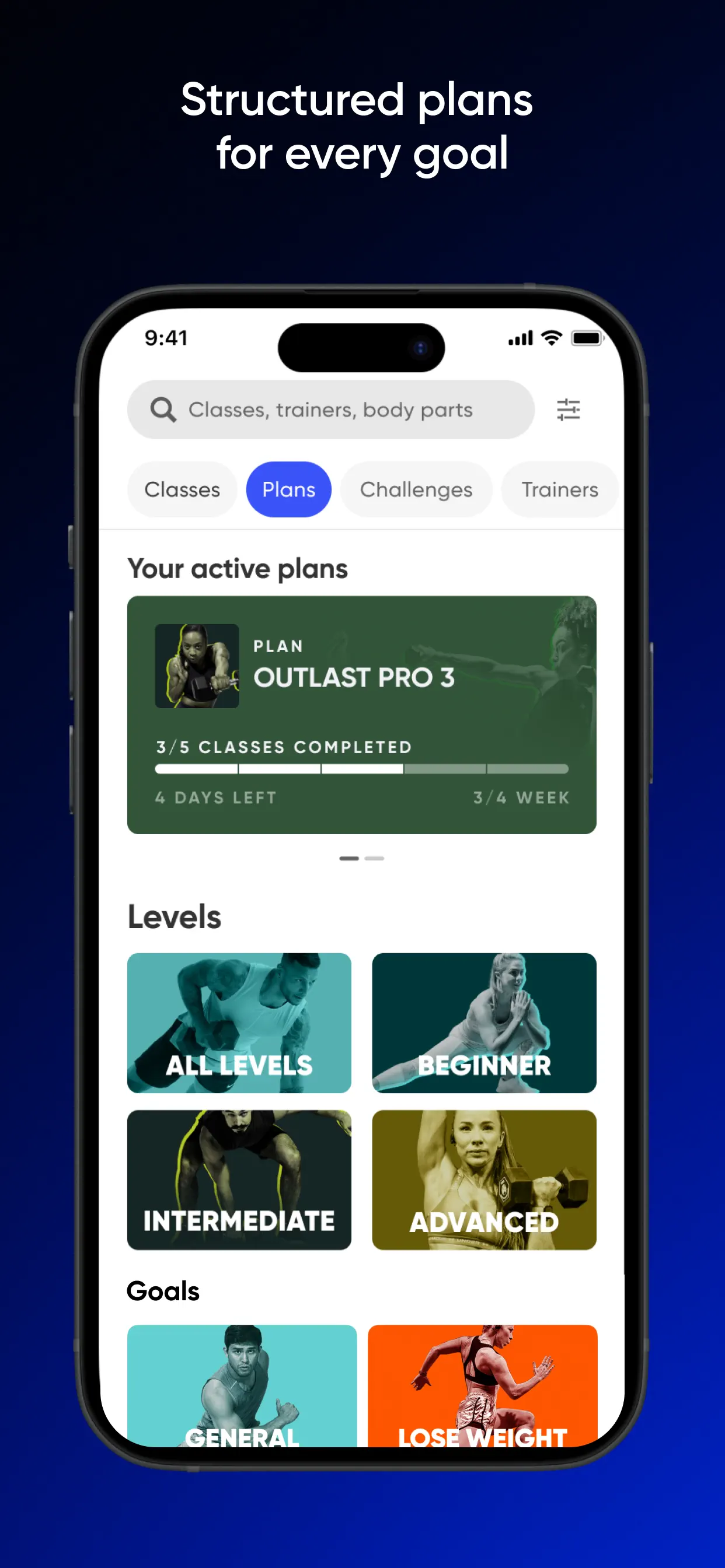 Fiit: Workouts & Fitness Plans App Store screenshot 2