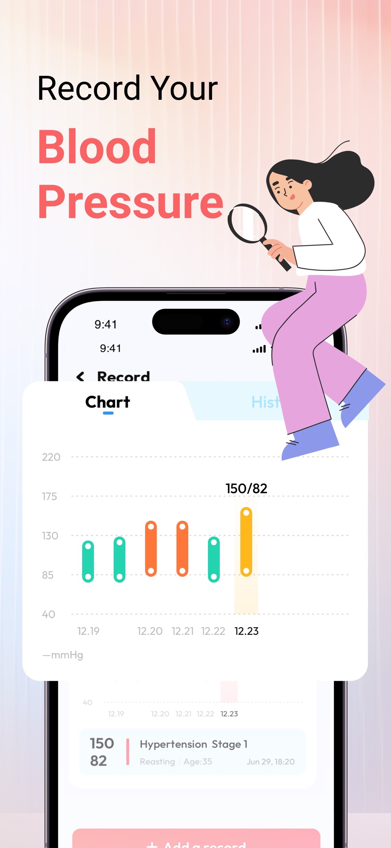 My Pulse: Heart Rate Monitor App Store screenshot 1