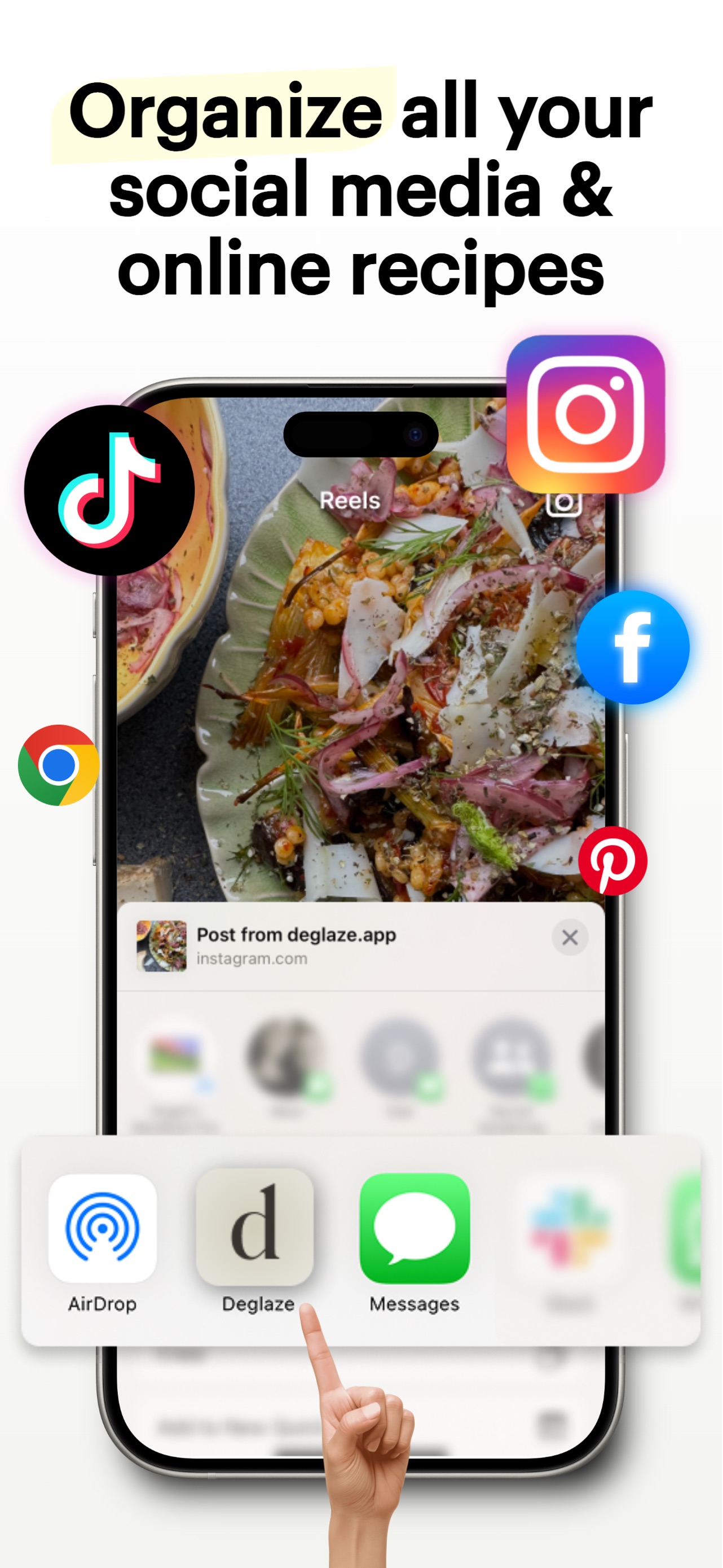 Deglaze: Cooking, Simplified App Store screenshot 1