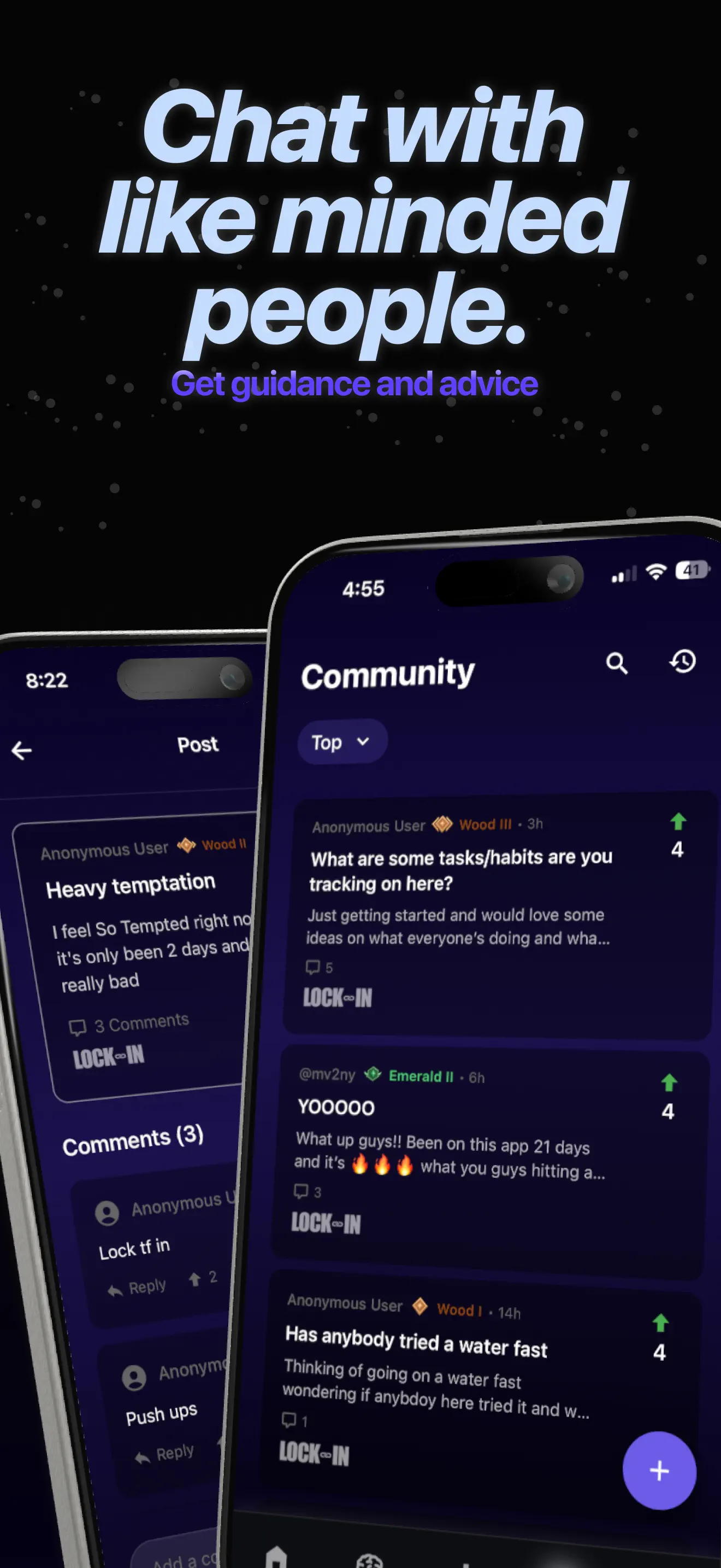Lock In - Reset Your Life App Store screenshot 1
