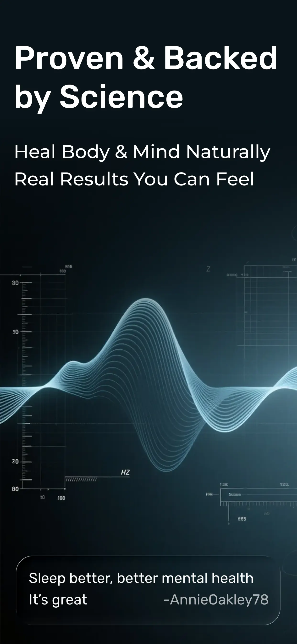 Frequency: Healing Sounds App Store screenshot 3