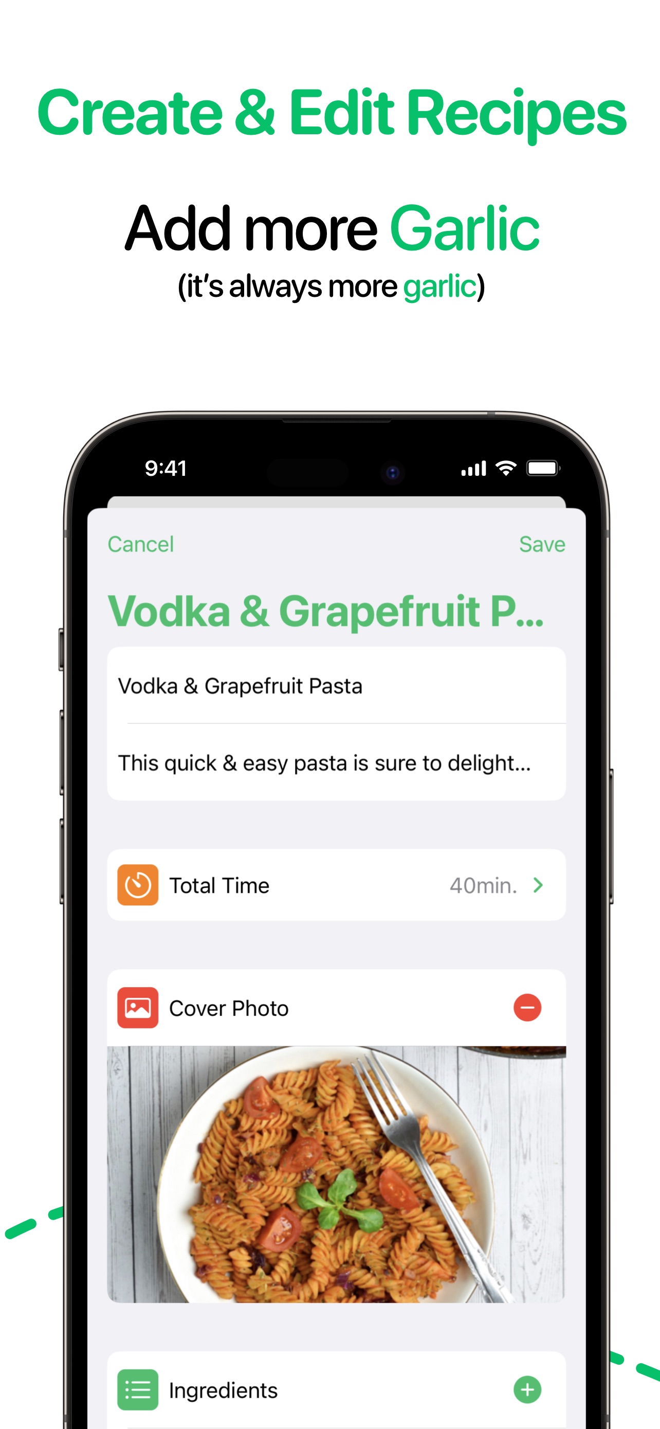 Pestle: Recipe Manager App Store screenshot 2