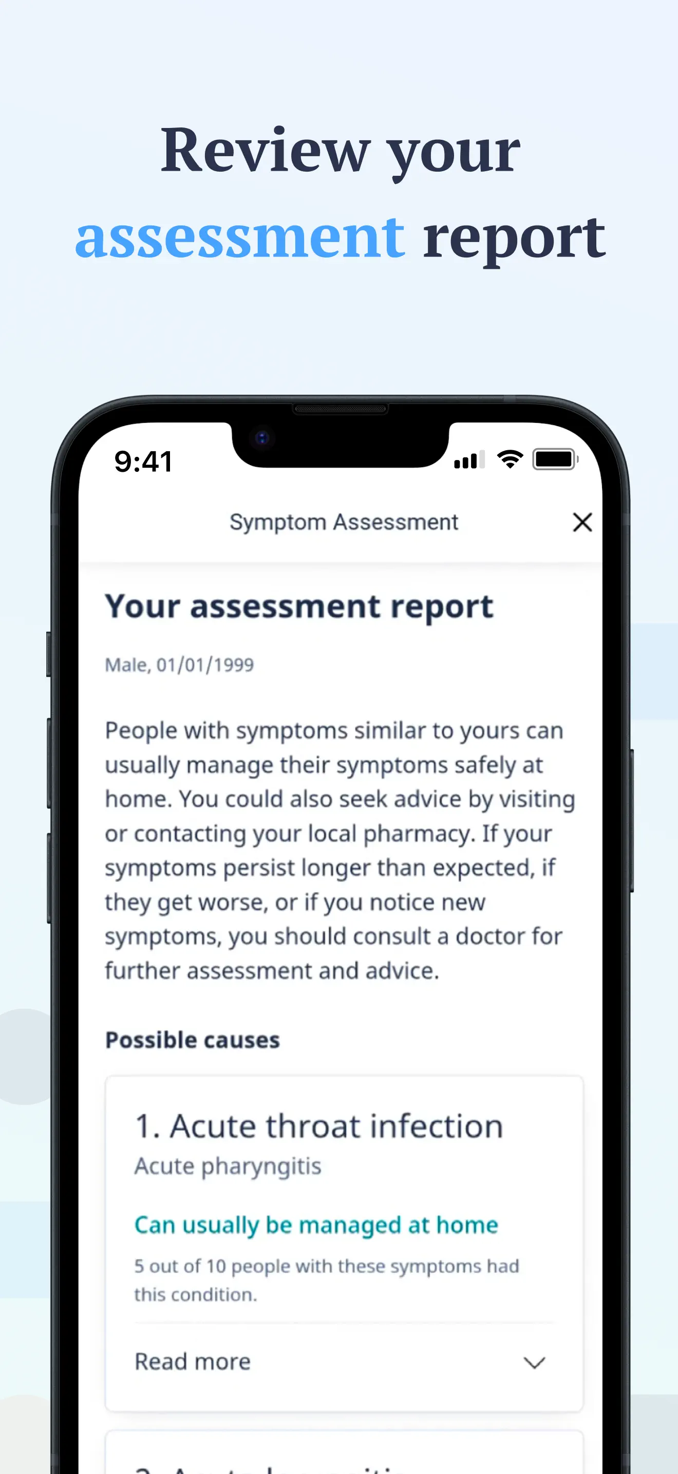 Ada - your health portal App Store screenshot 3
