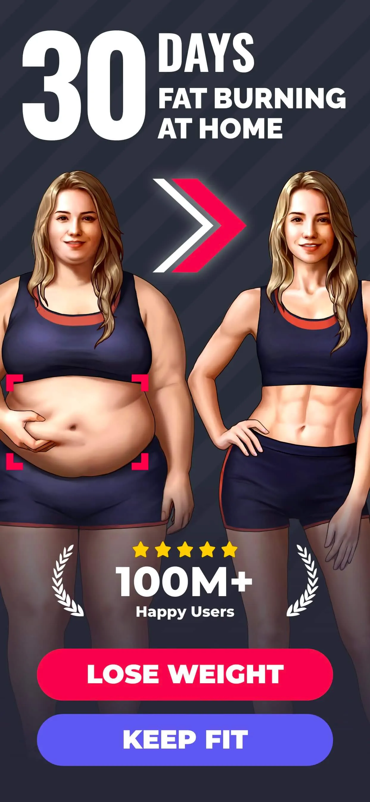 Lose Weight for Women at Home App Store screenshot 4