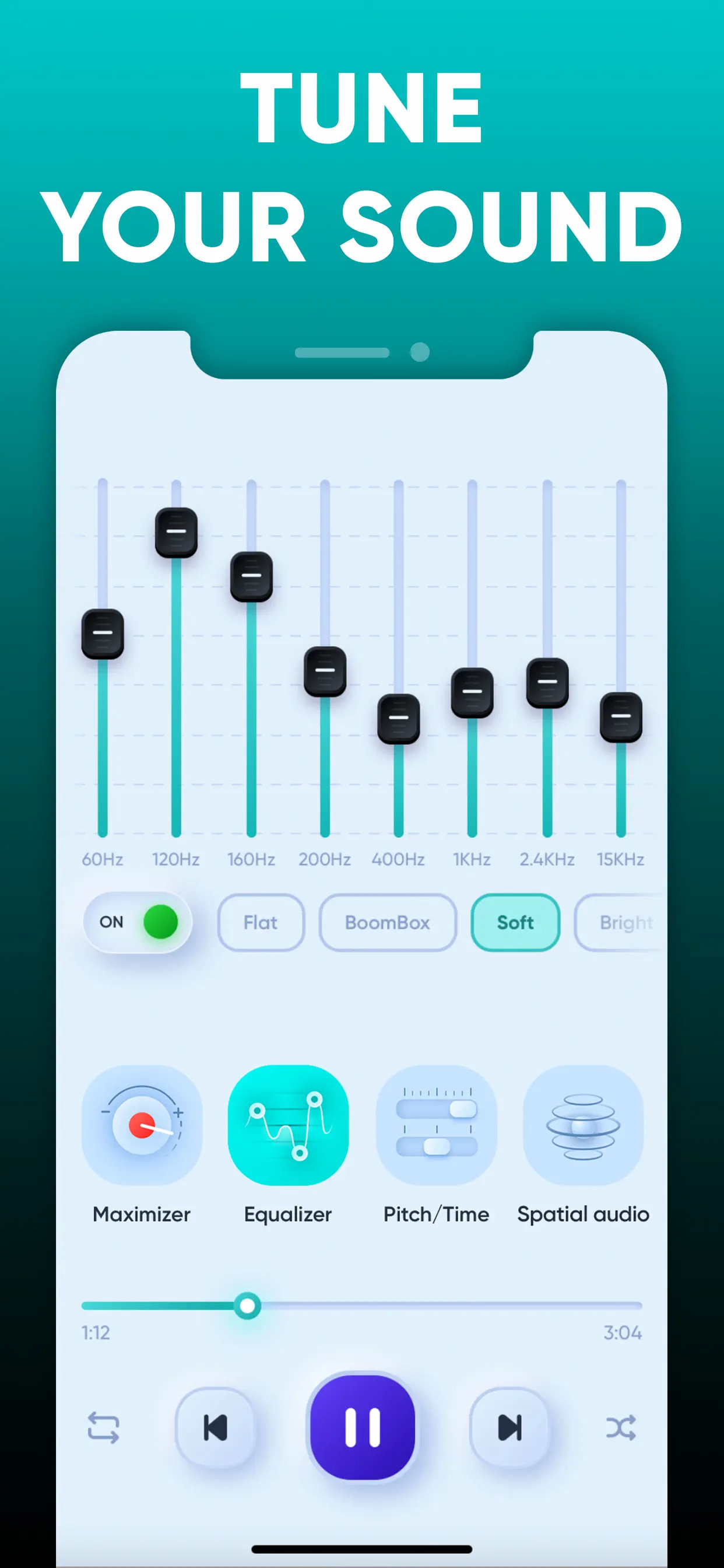 Equalizer - Volume Booster EQ App Store screenshot 1