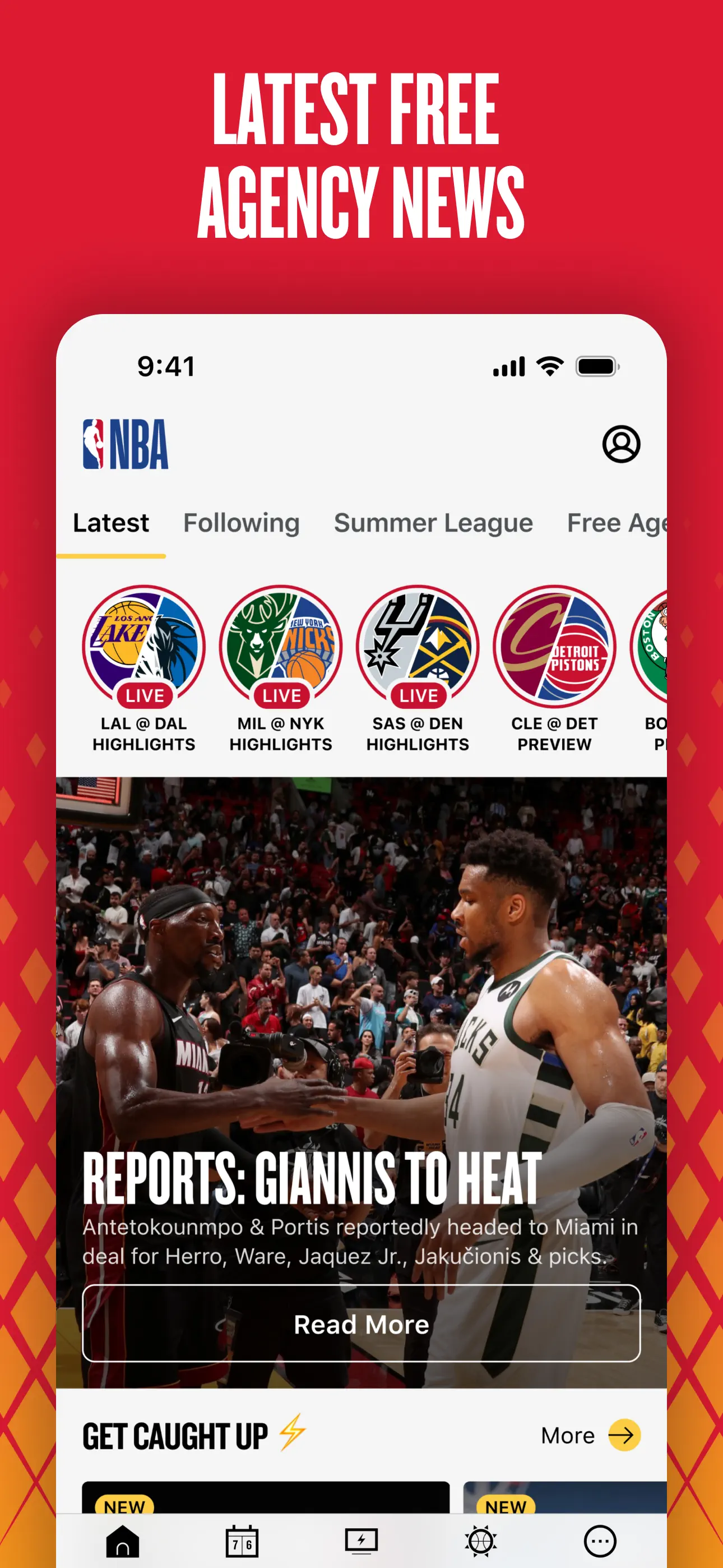 NBA: Live Games & Scores App Store screenshot 3
