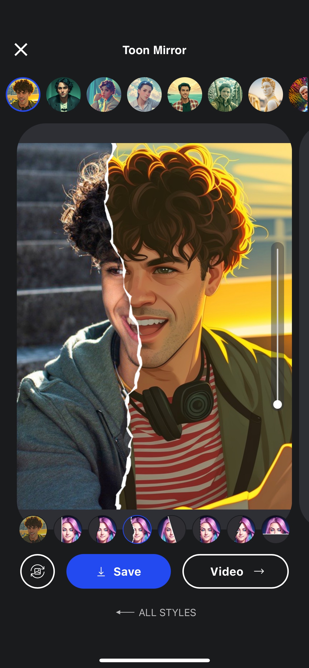 ToonMe: AI Cartoon Face Maker App Store screenshot 3