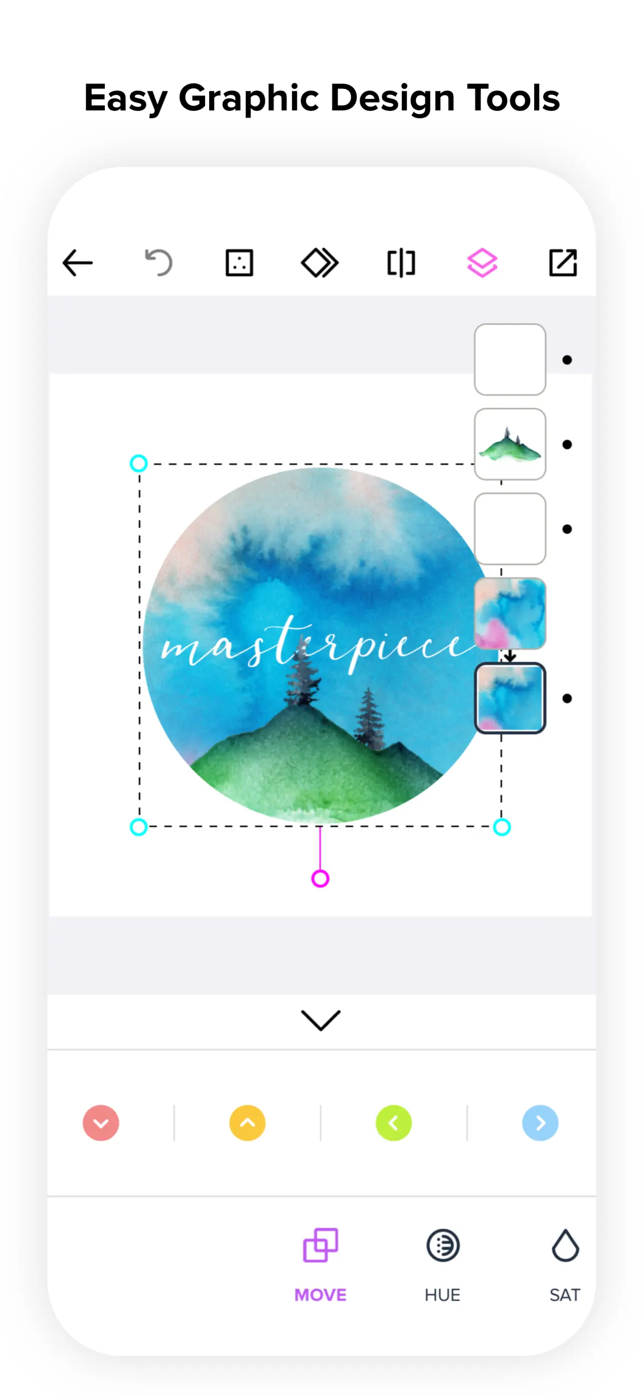 Logo Maker - Watercolor Logo App Store screenshot 2