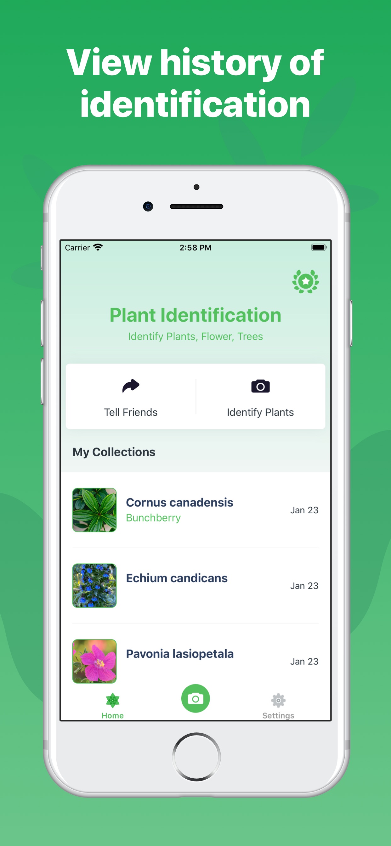Plant Identification ++ App Store screenshot 1