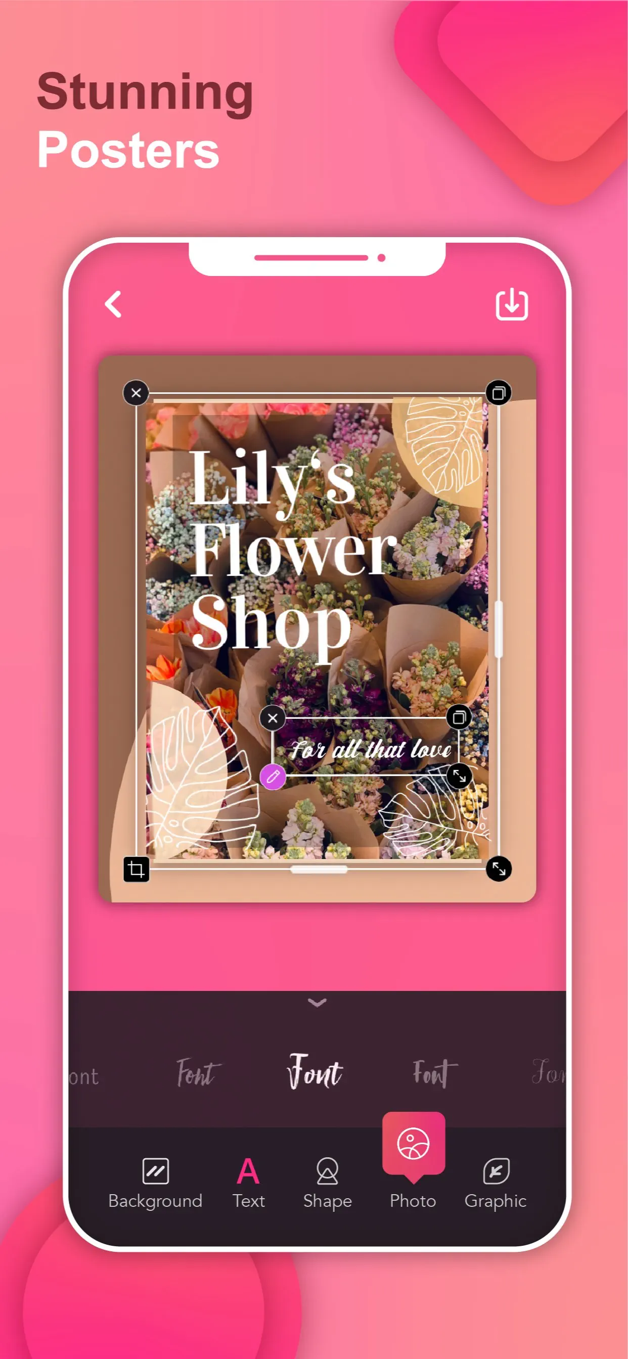 Poster & Flyer Maker by Pinso App Store screenshot 4