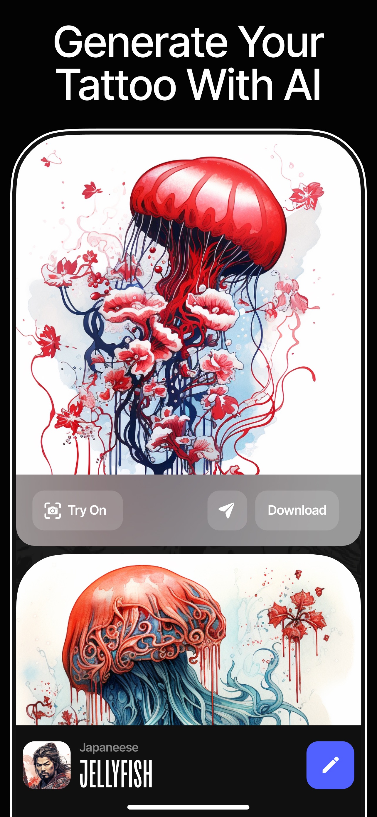 InkAI: AI Tattoo Generator App Store screenshot 4