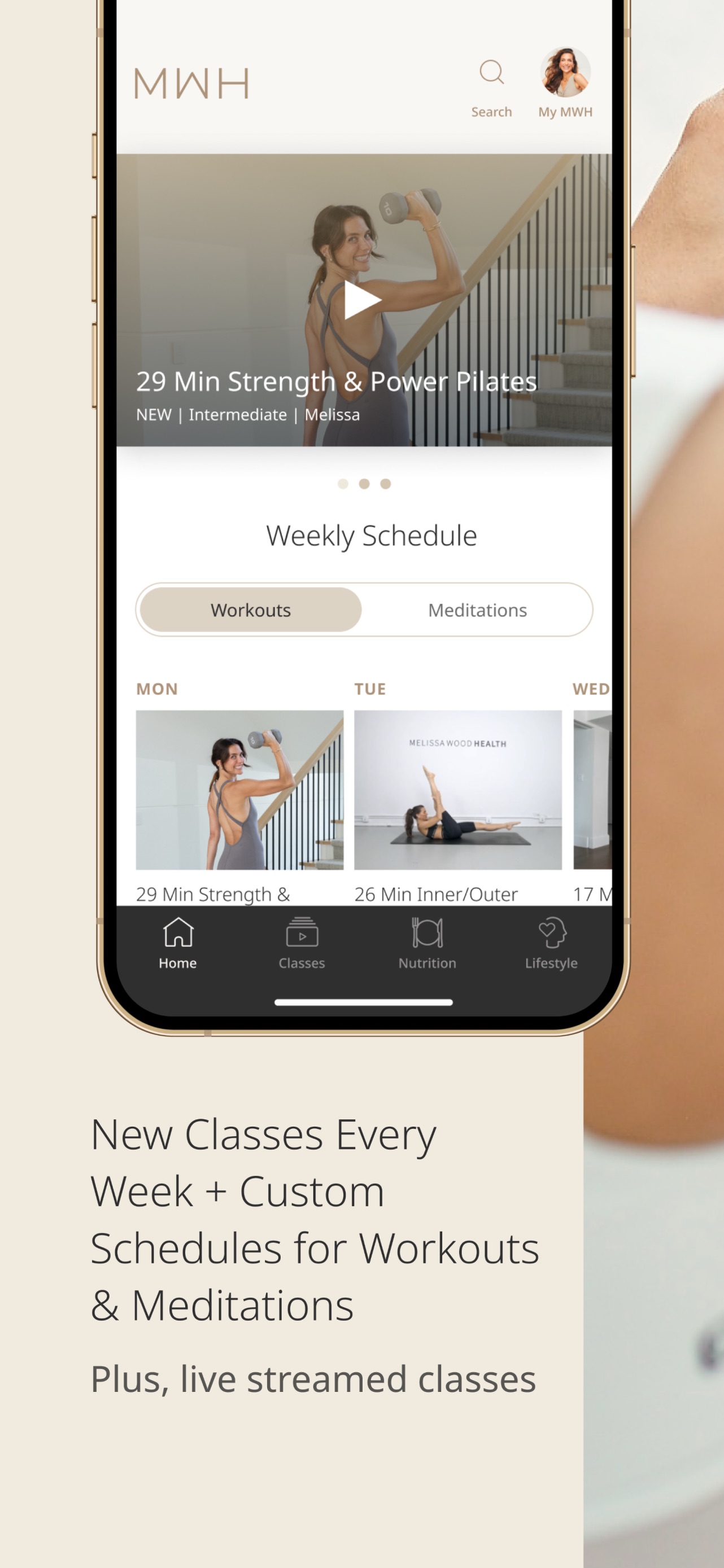 MWH: Fitness + Wellness App Store screenshot 4