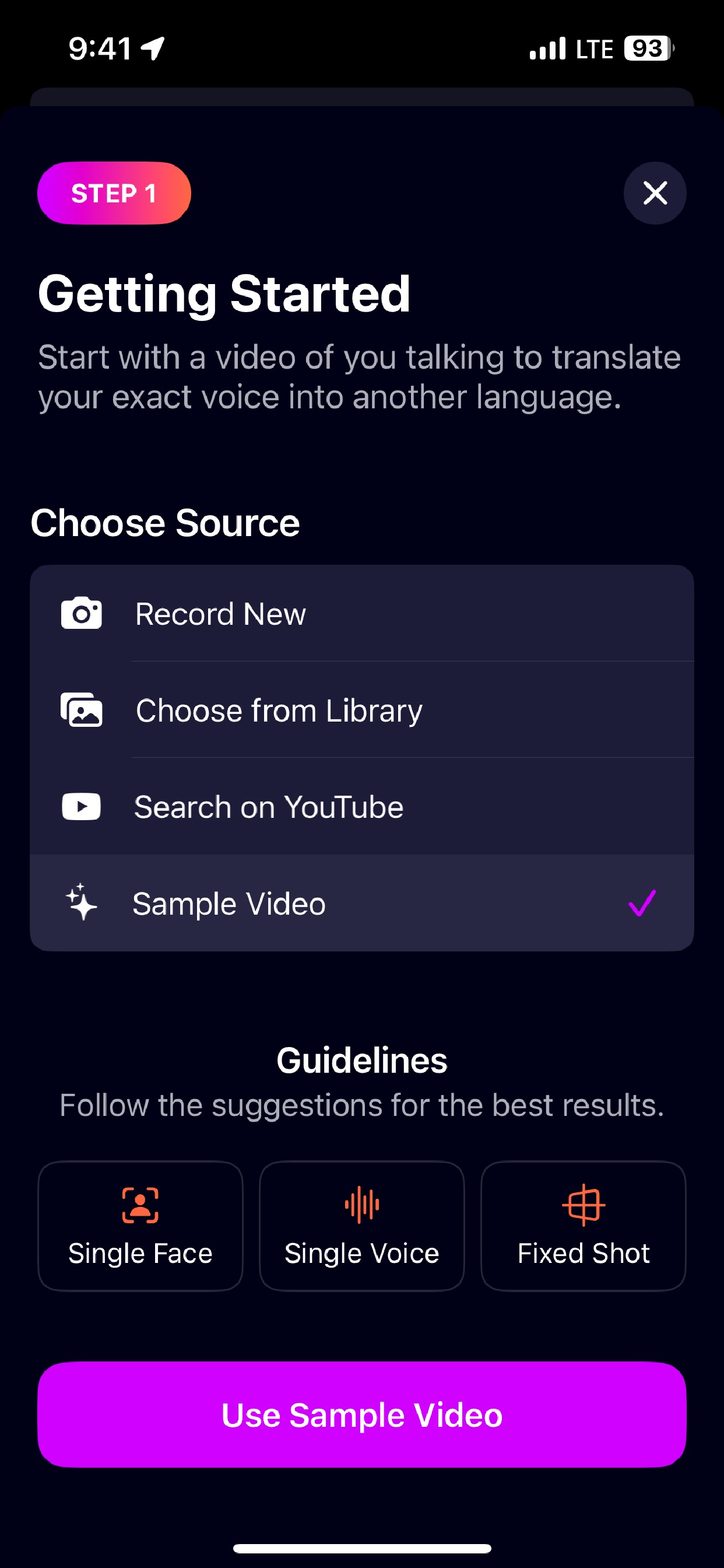 Voice Video Translator - AiDub App Store screenshot 2