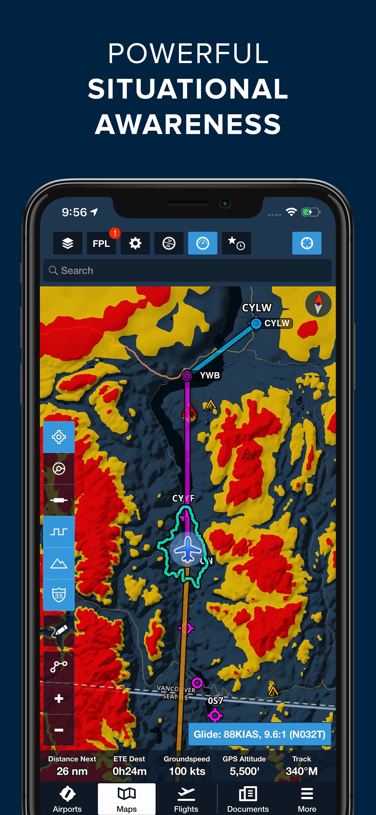 ForeFlight Mobile EFB App Store screenshot 1