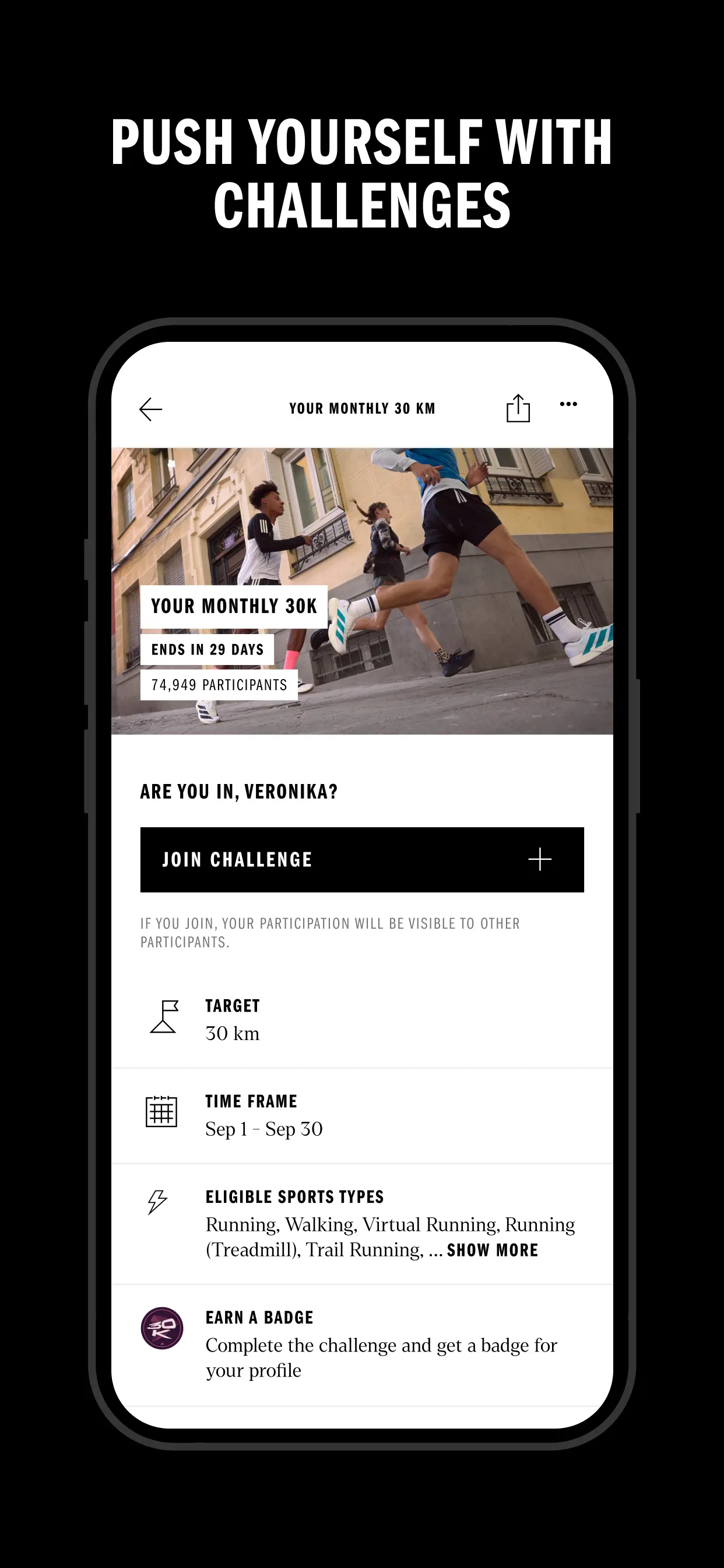 adidas Running: Run tracker App Store screenshot 4