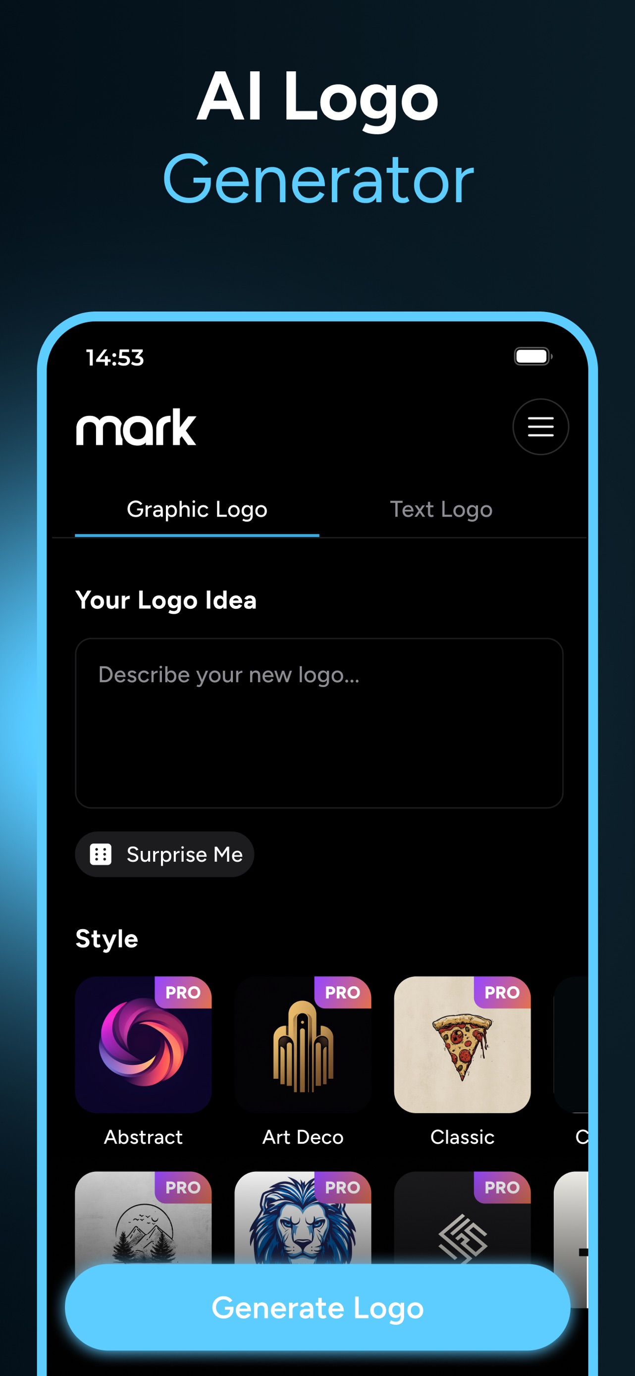 AI Logo Generator - Mark App Store screenshot 3
