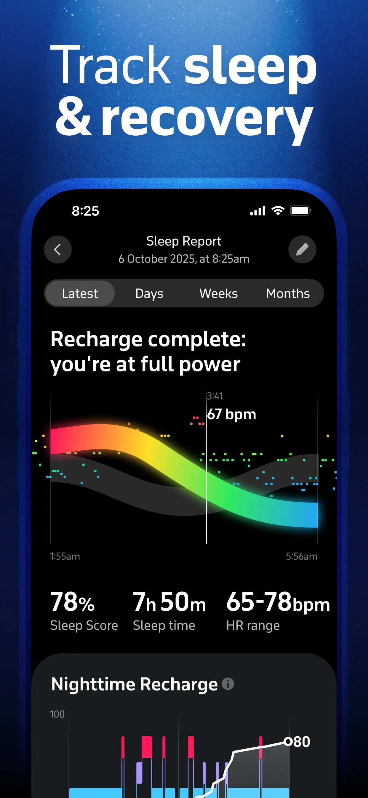 Welltory: Health, Heart Rate App Store screenshot 1
