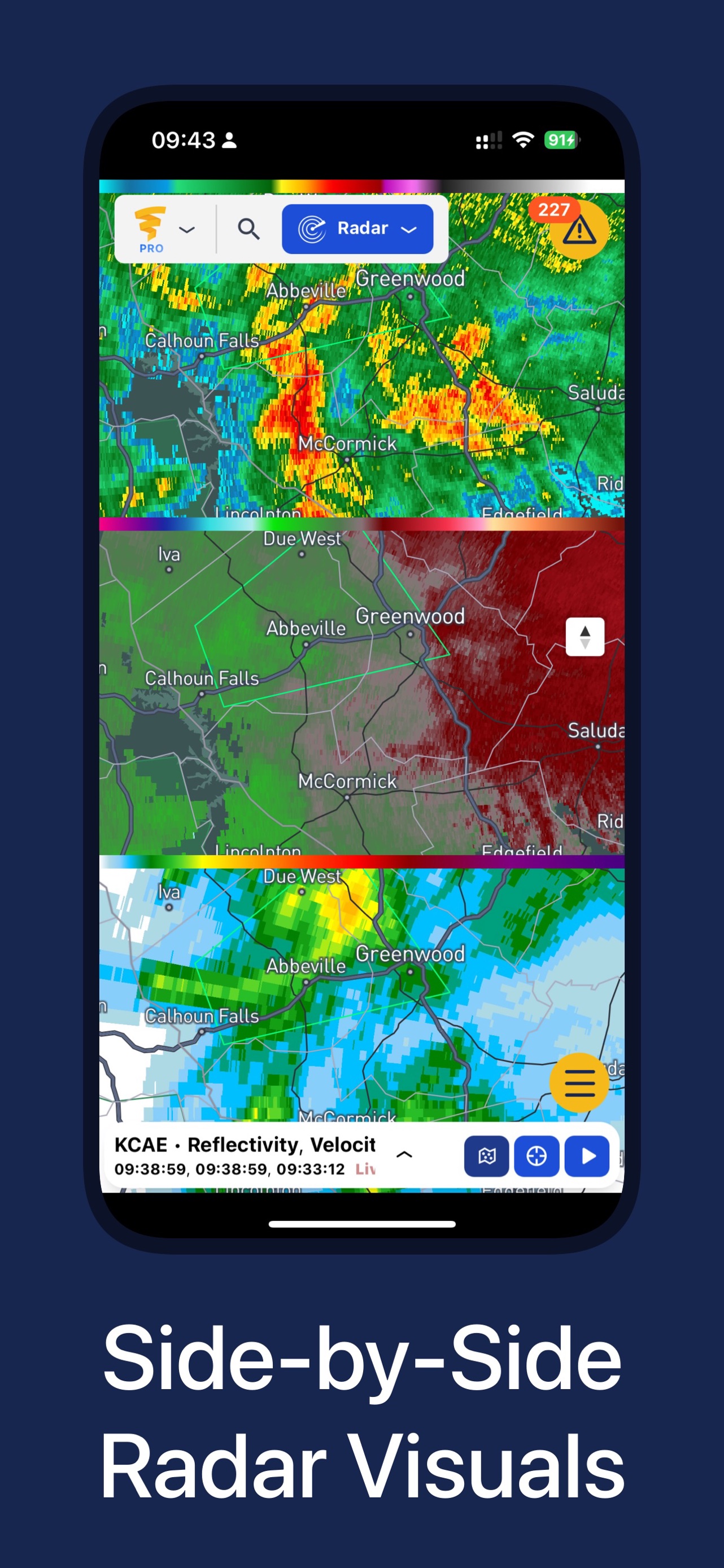 WeatherWise.app App Store screenshot 3