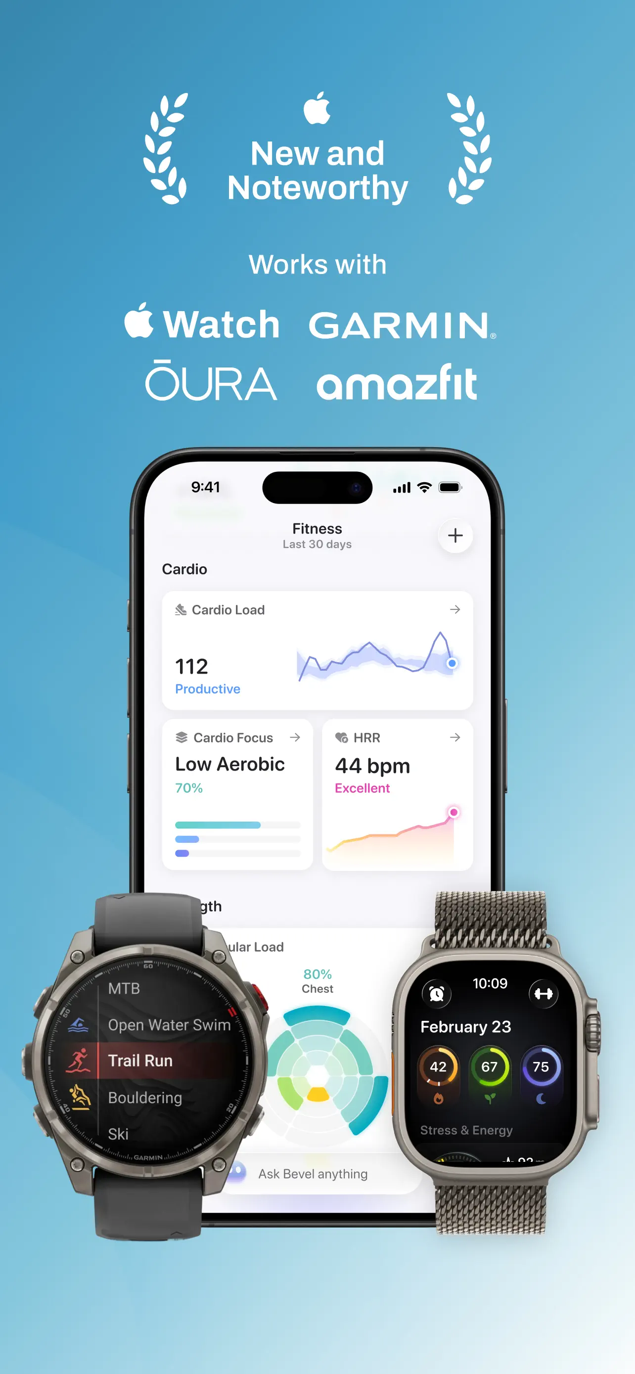Bevel: AI Health Coach App Store screenshot 3