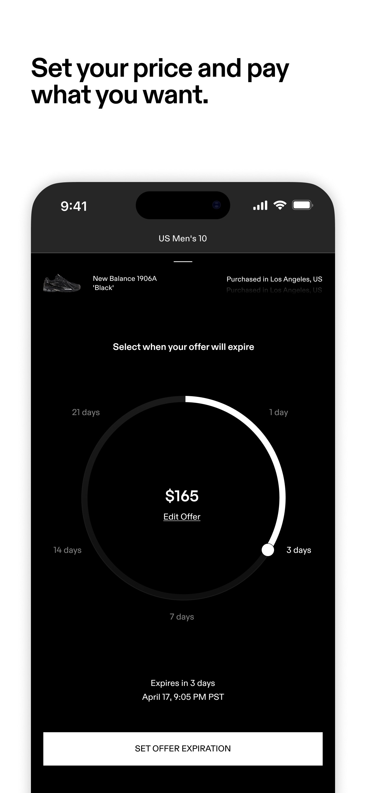GOAT – Sneakers & Apparel App Store screenshot 1
