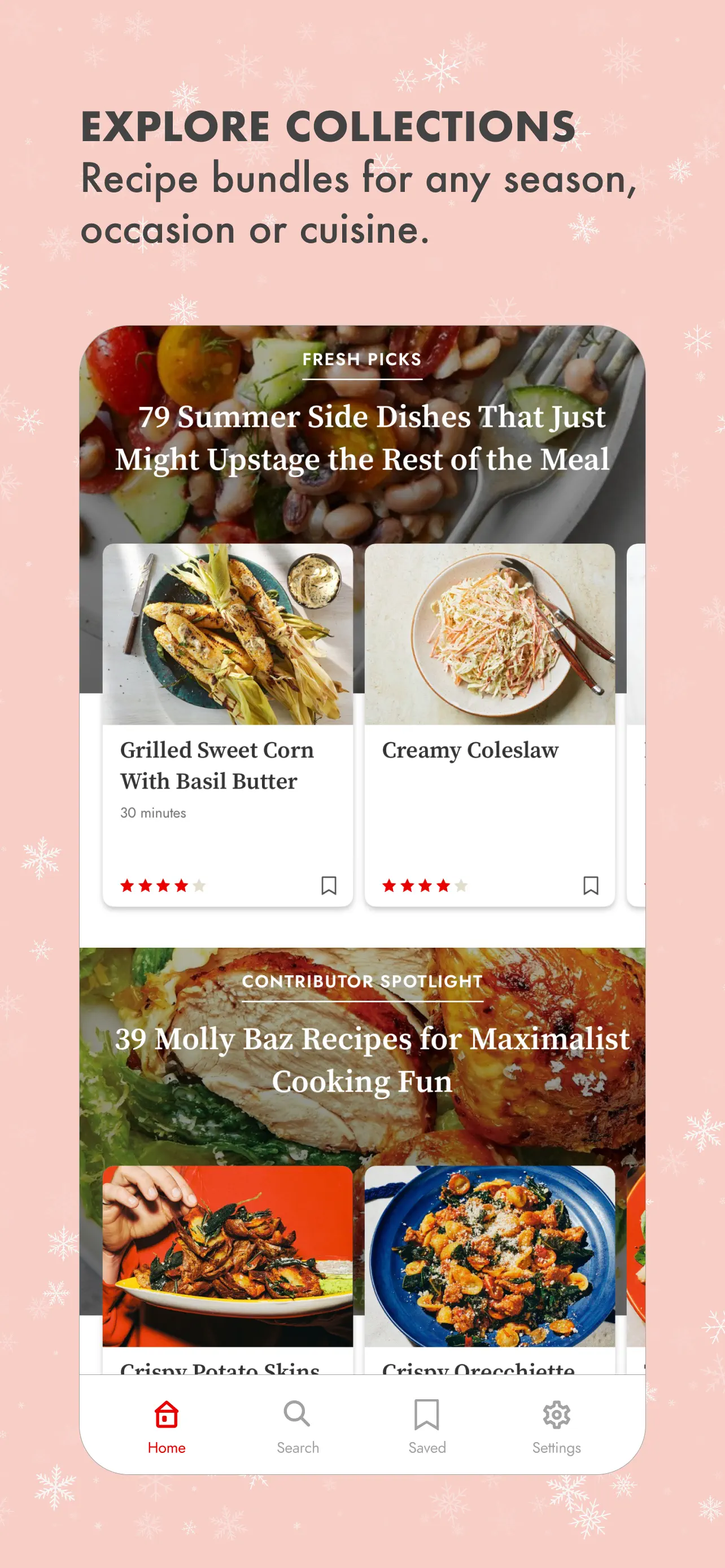 Epicurious App Store screenshot 4