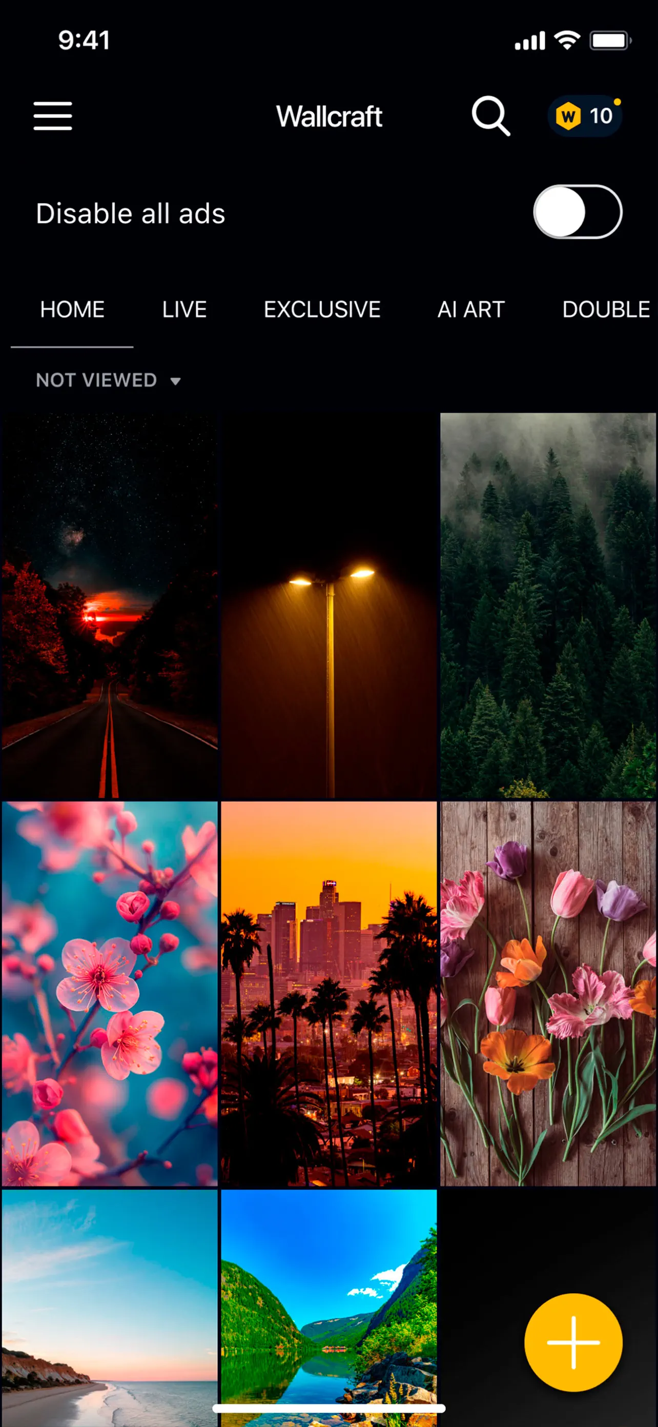 Wallcraft – Wallpapers, live App Store screenshot 4