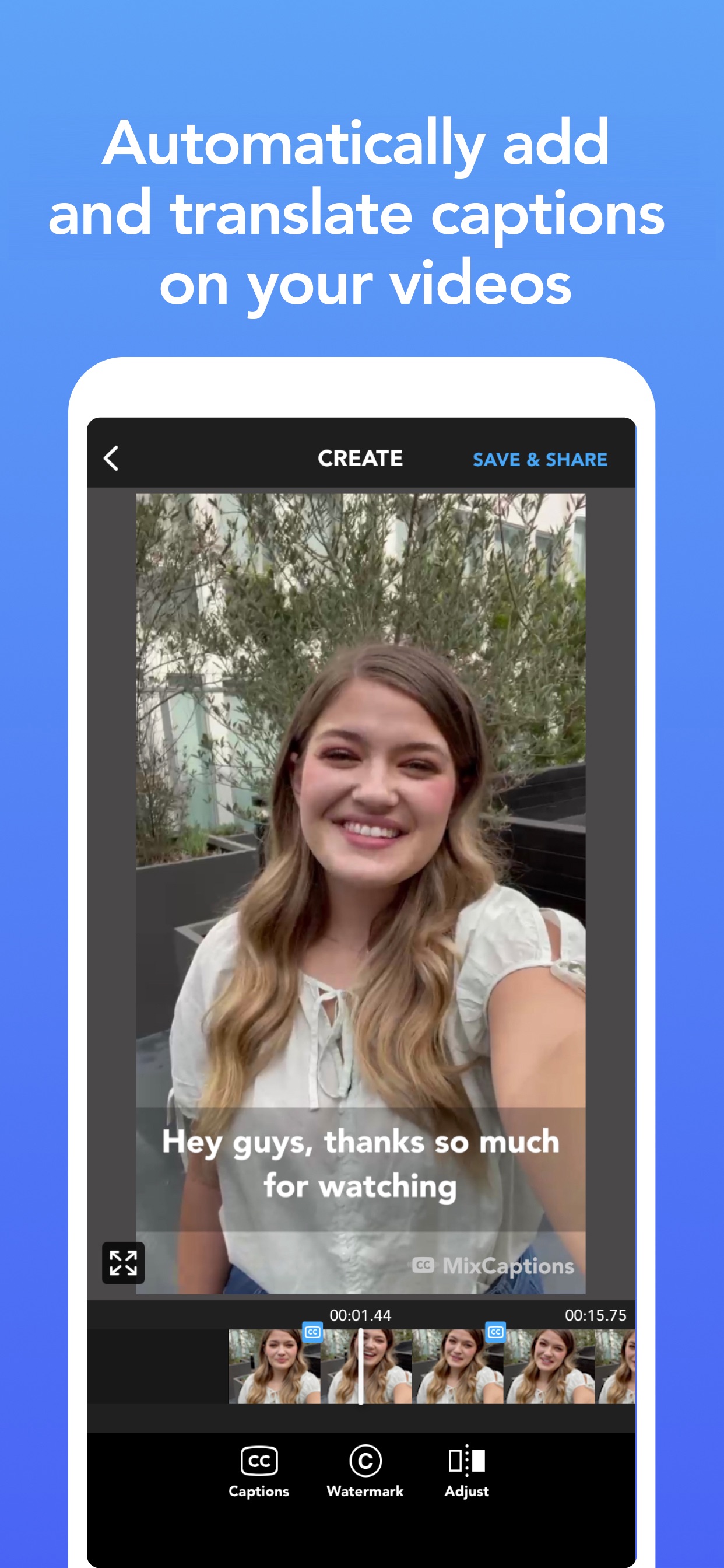 MixCaptions: Video Captions App Store screenshot 2