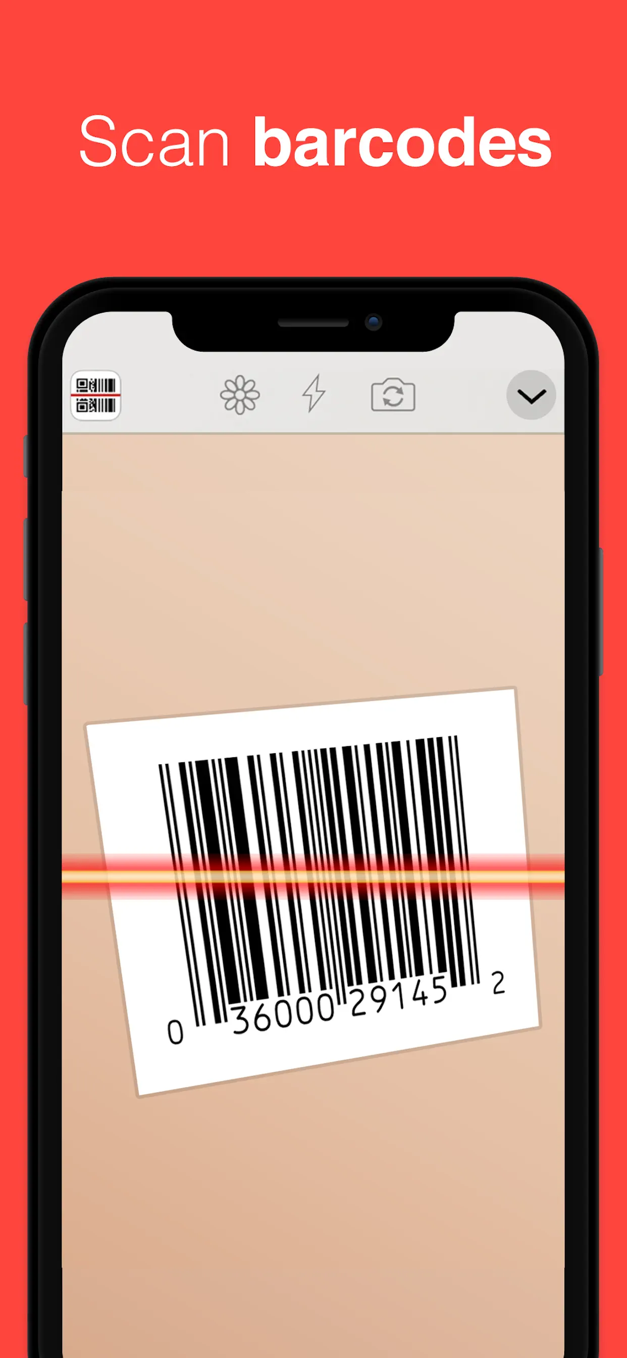 QR Reader for iPhone App Store screenshot 2